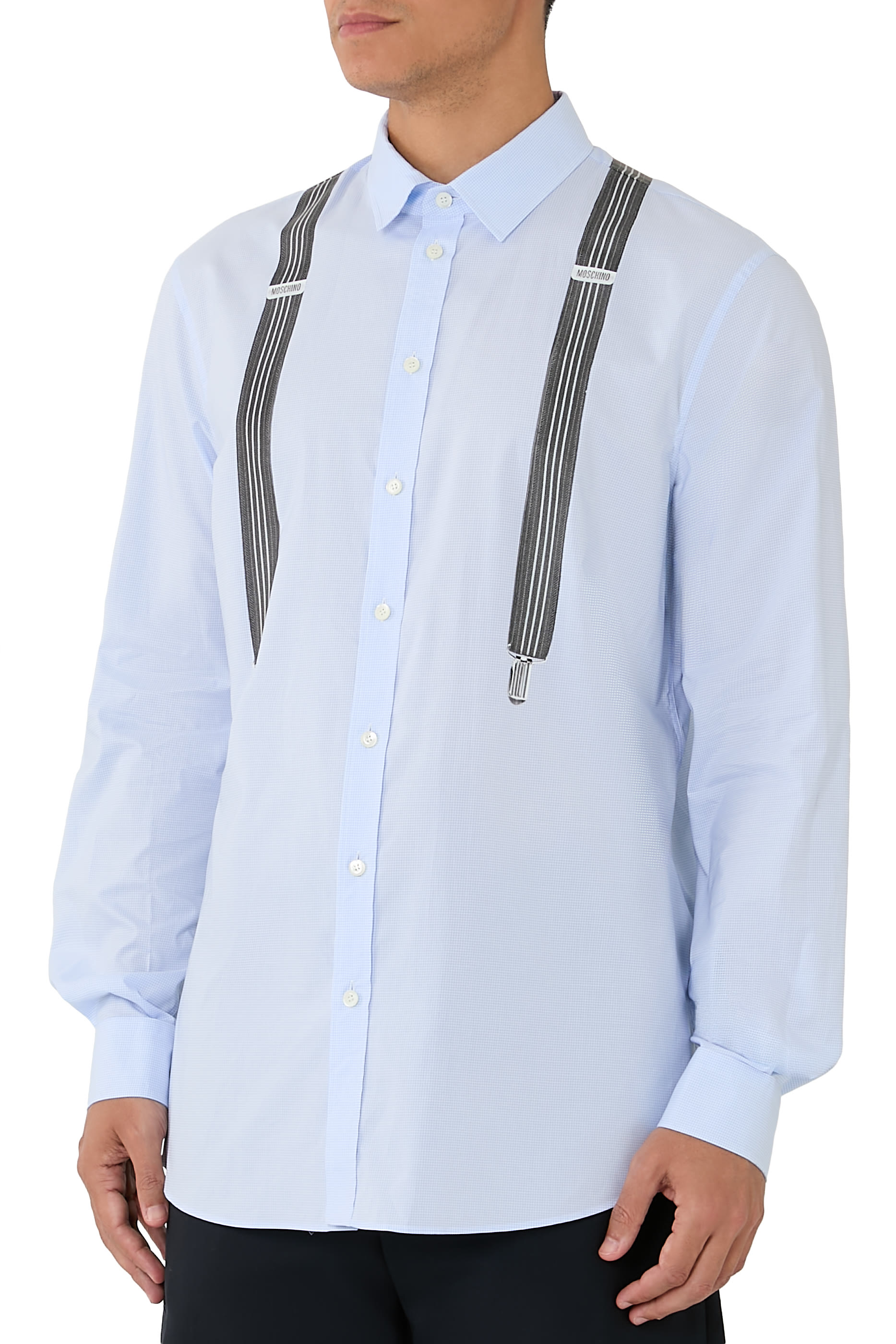 Suspender Printed Shirt