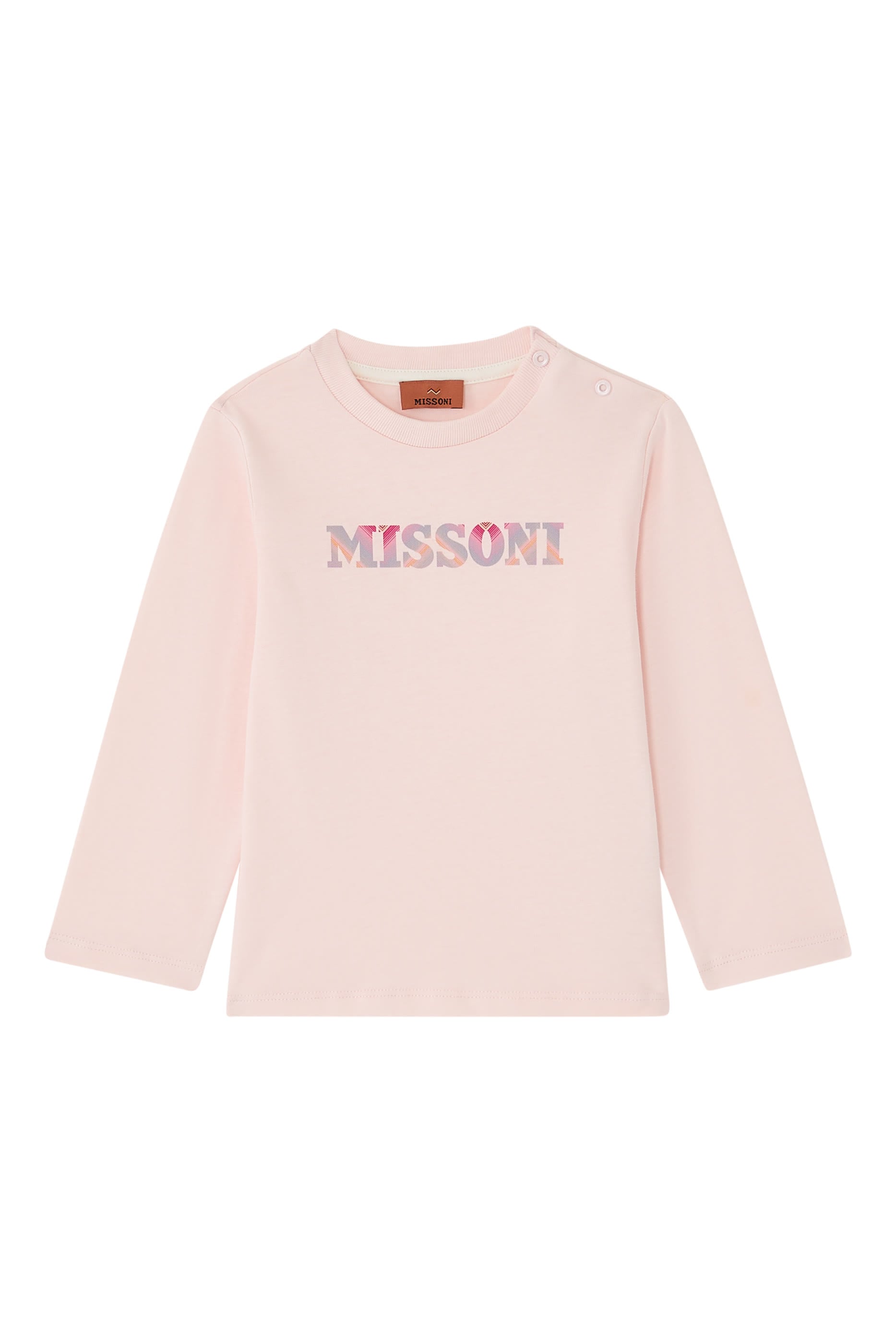 Kids Logo Chevron Long-Sleeve Jersey Top