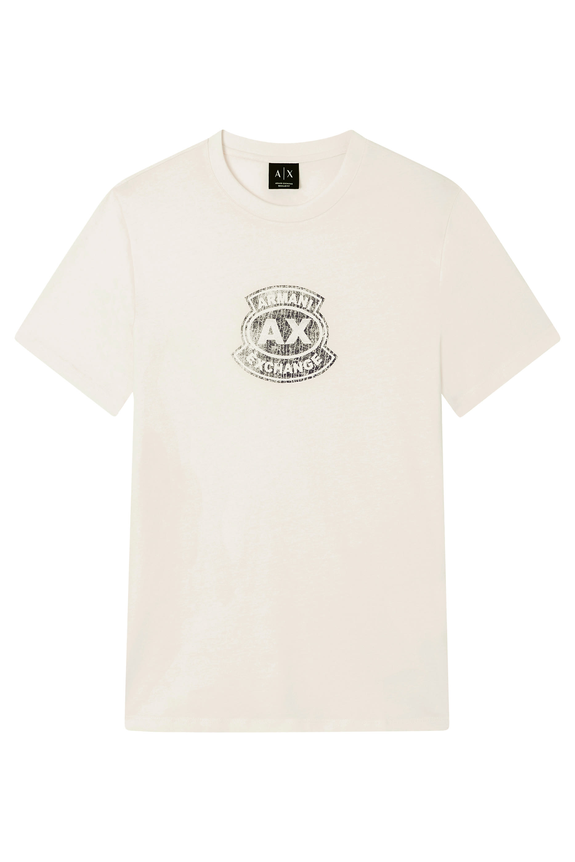AX Logo Cotton-Jersey T-Shirt