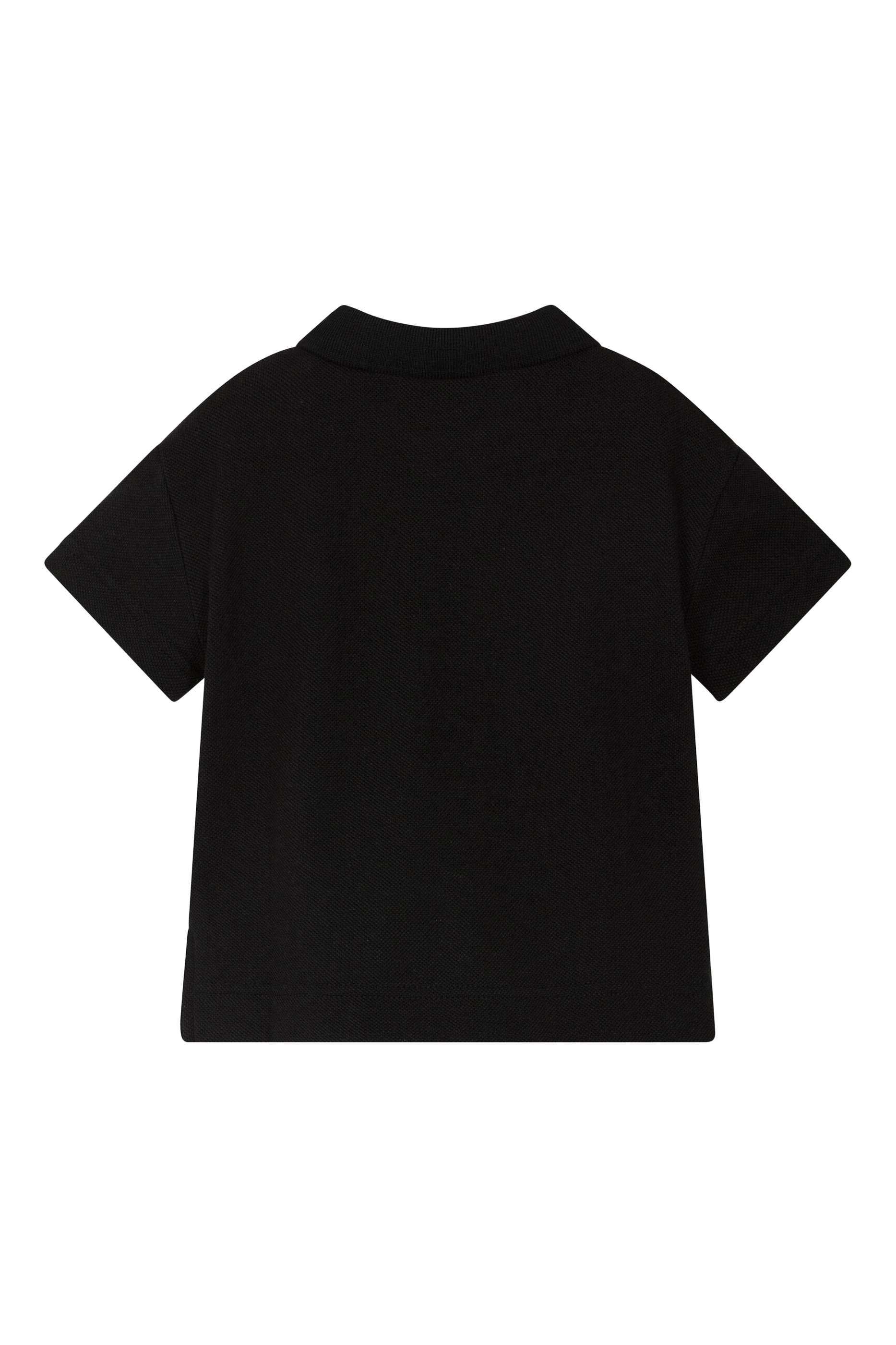 Kids Check Placket Polo Shirt