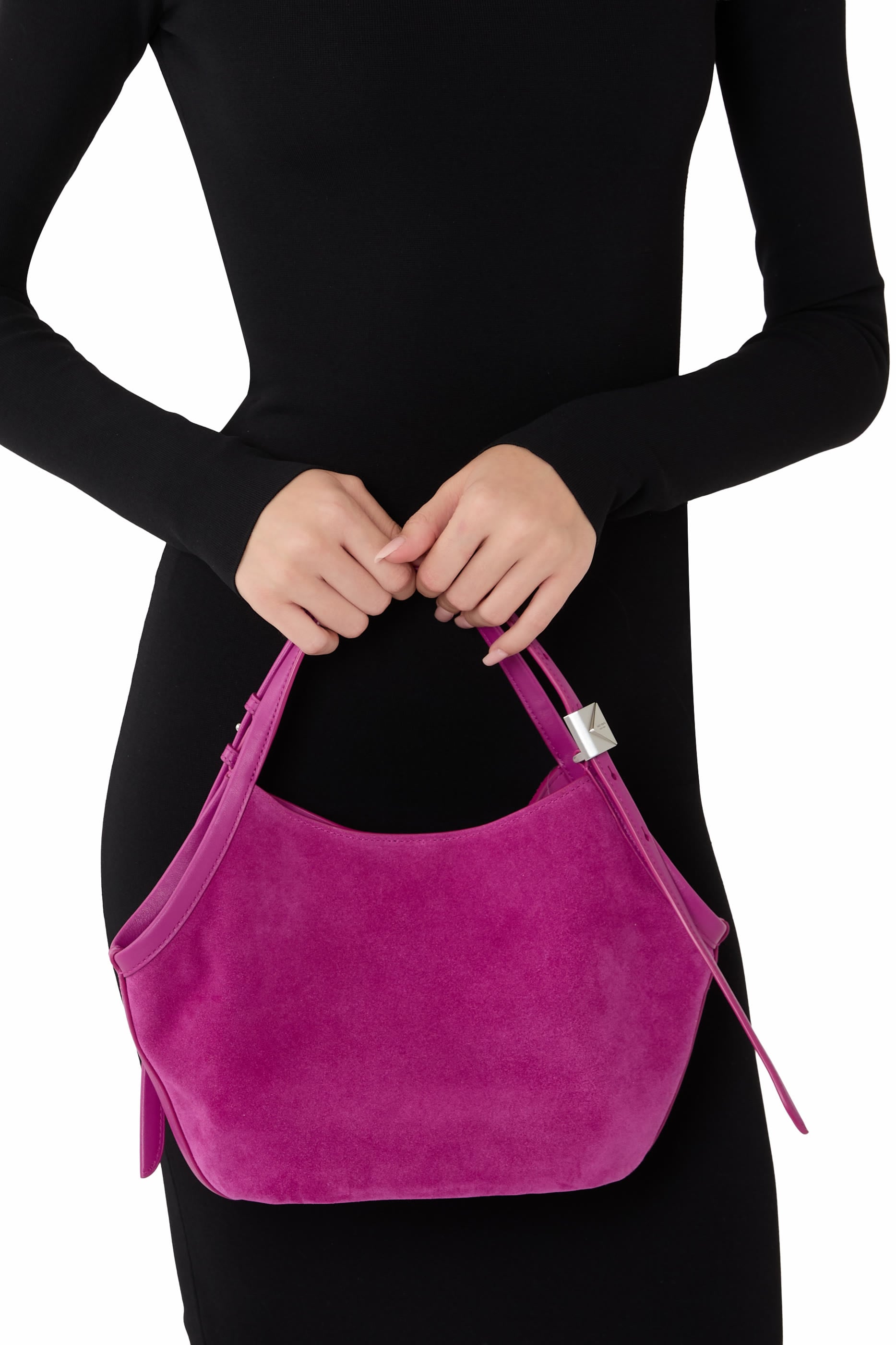 Deco Suede Small Tulip Tote