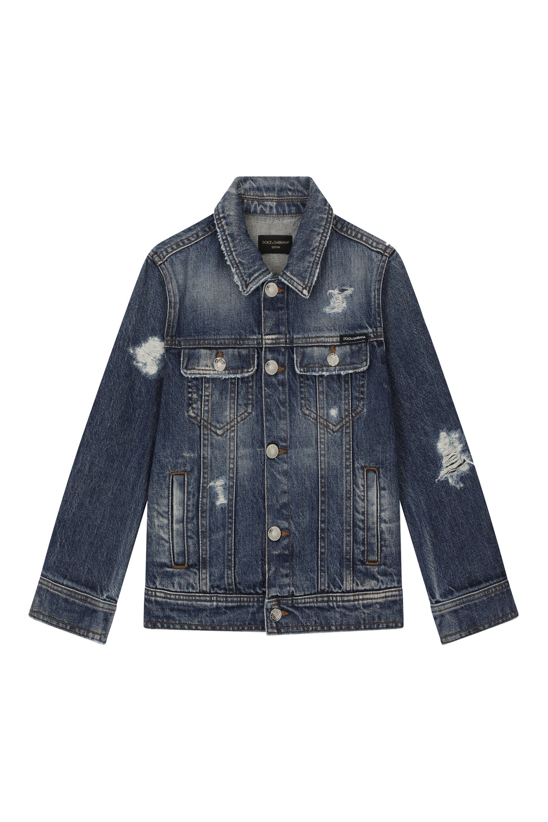 Kids Washed Denim Jacket