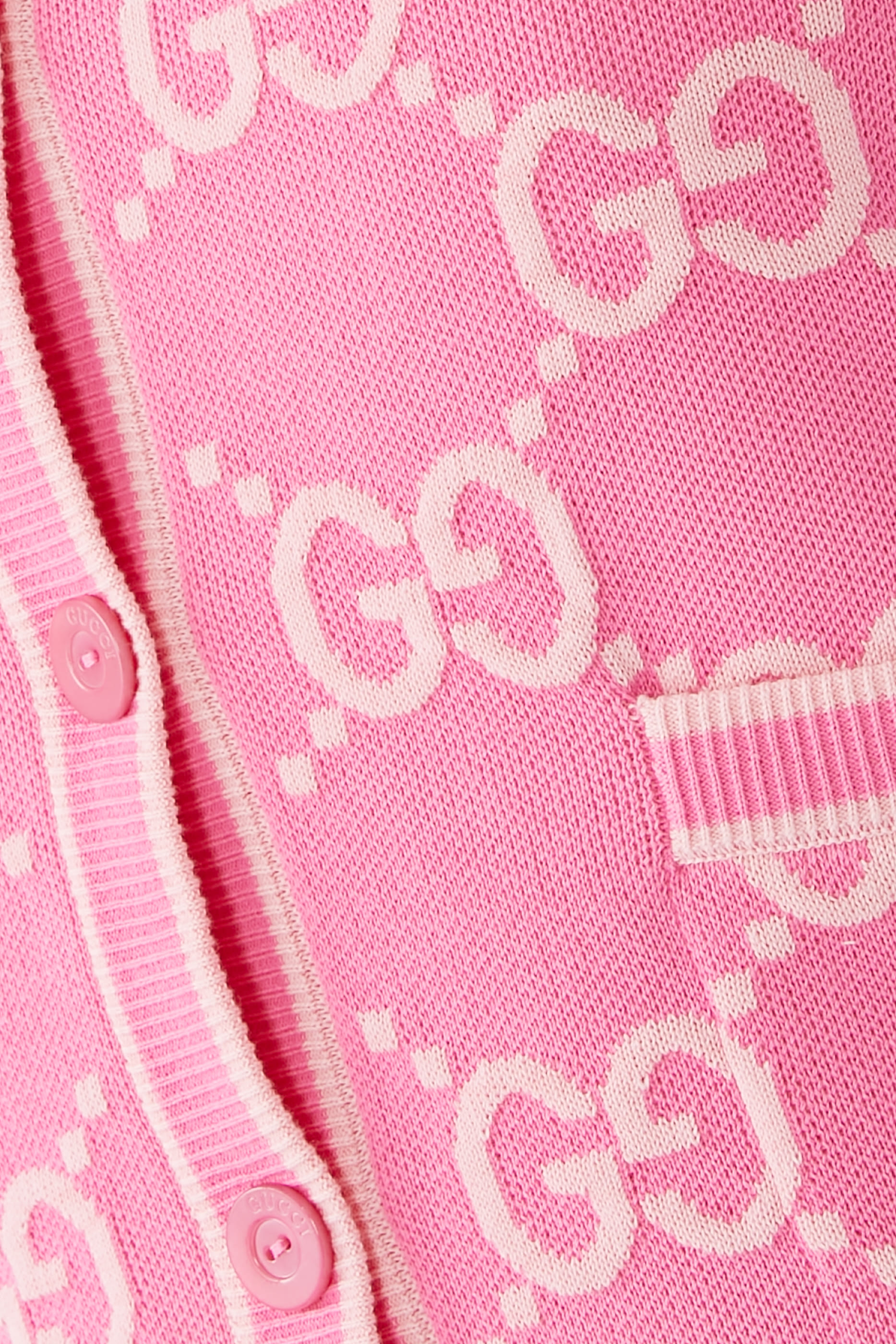 GG Cotton Jacquard Cardigan