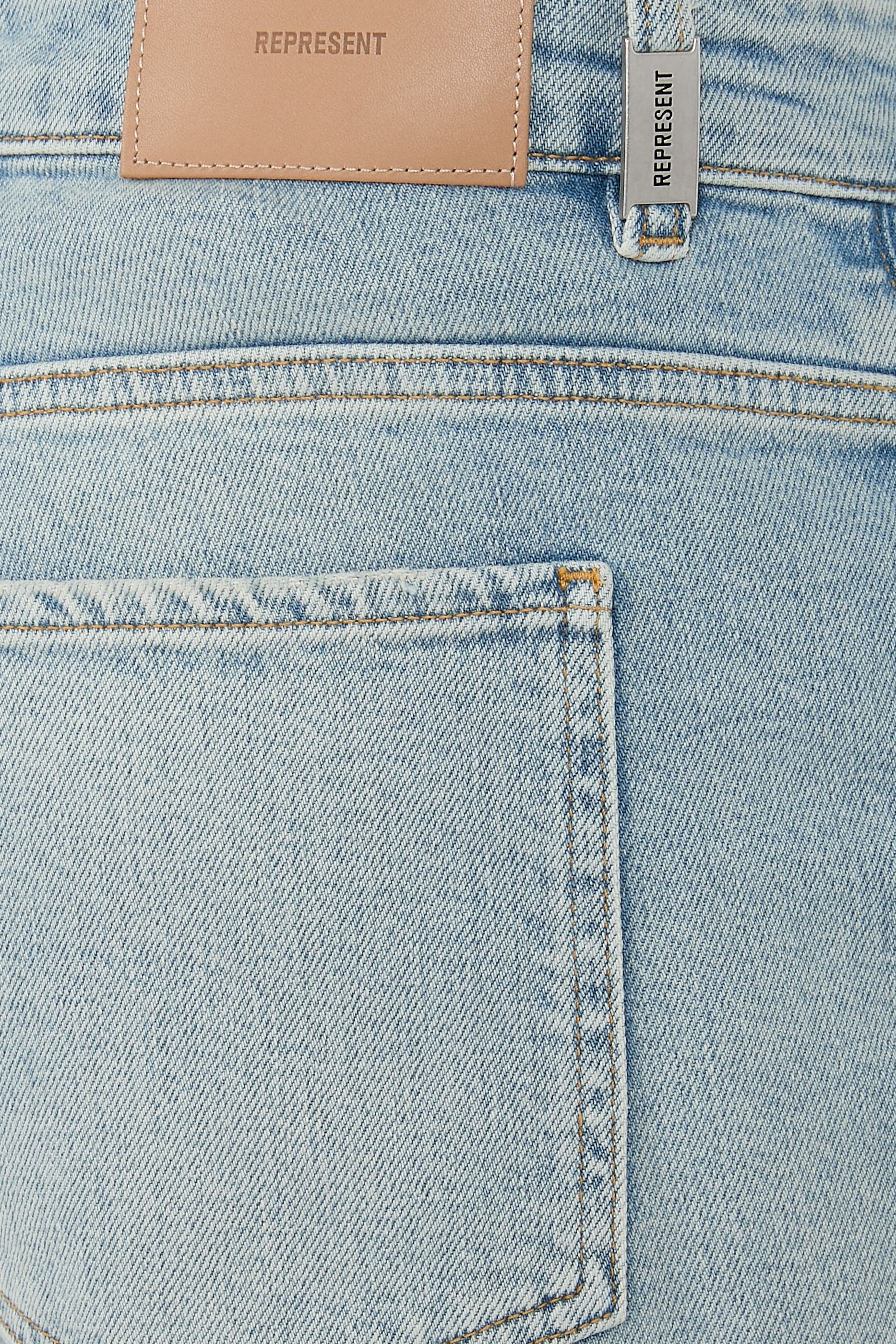 Boot Cut Denim Trousers