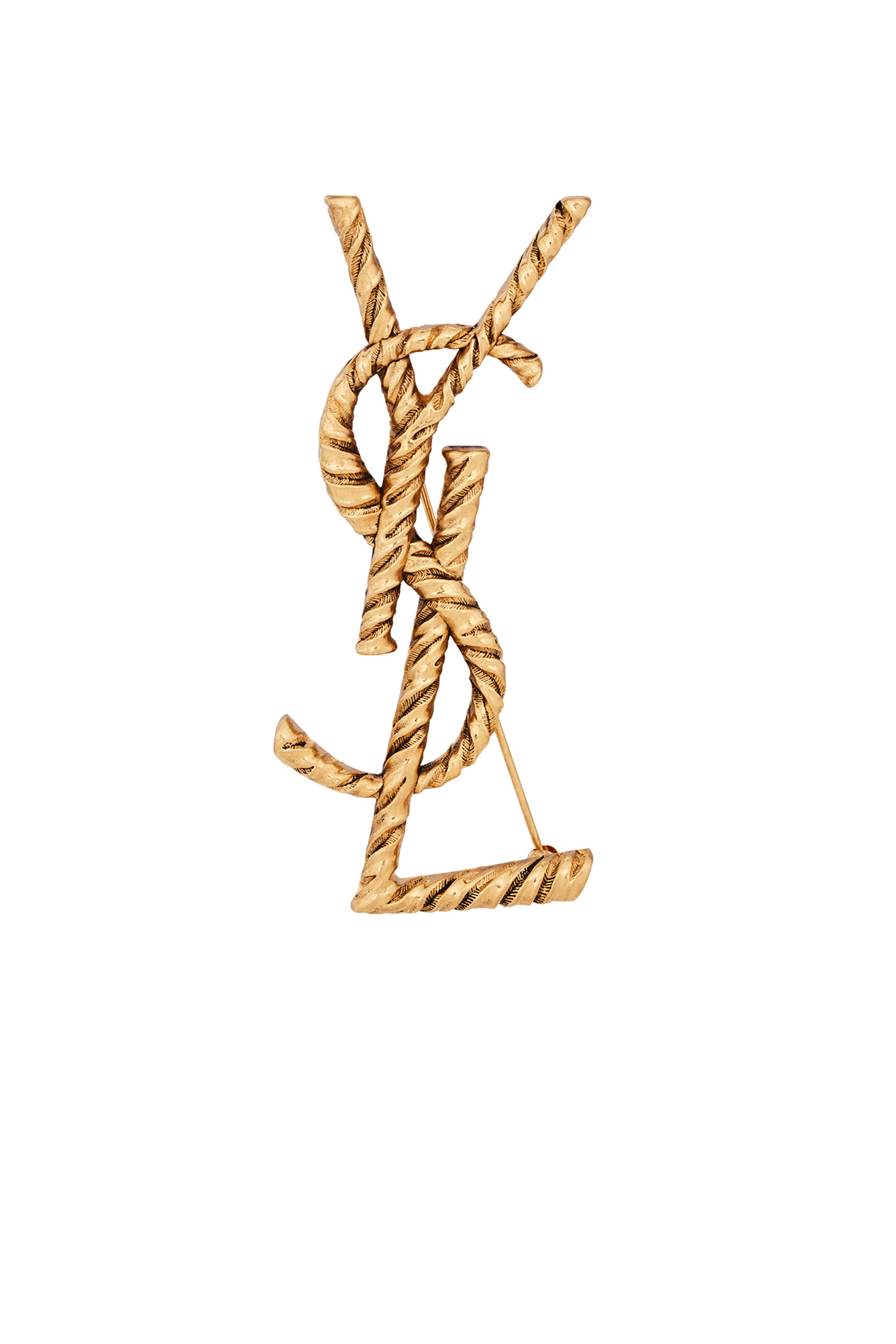 بروش أوبيوم بتصميم حروف YSL