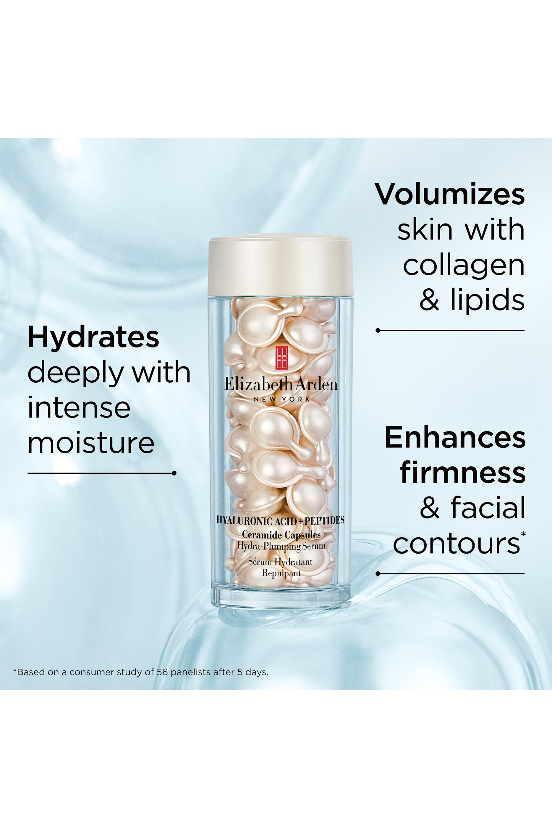 Hyaluronic Acid + Peptides Ceramide Capsules Hydra-Plumping Serum