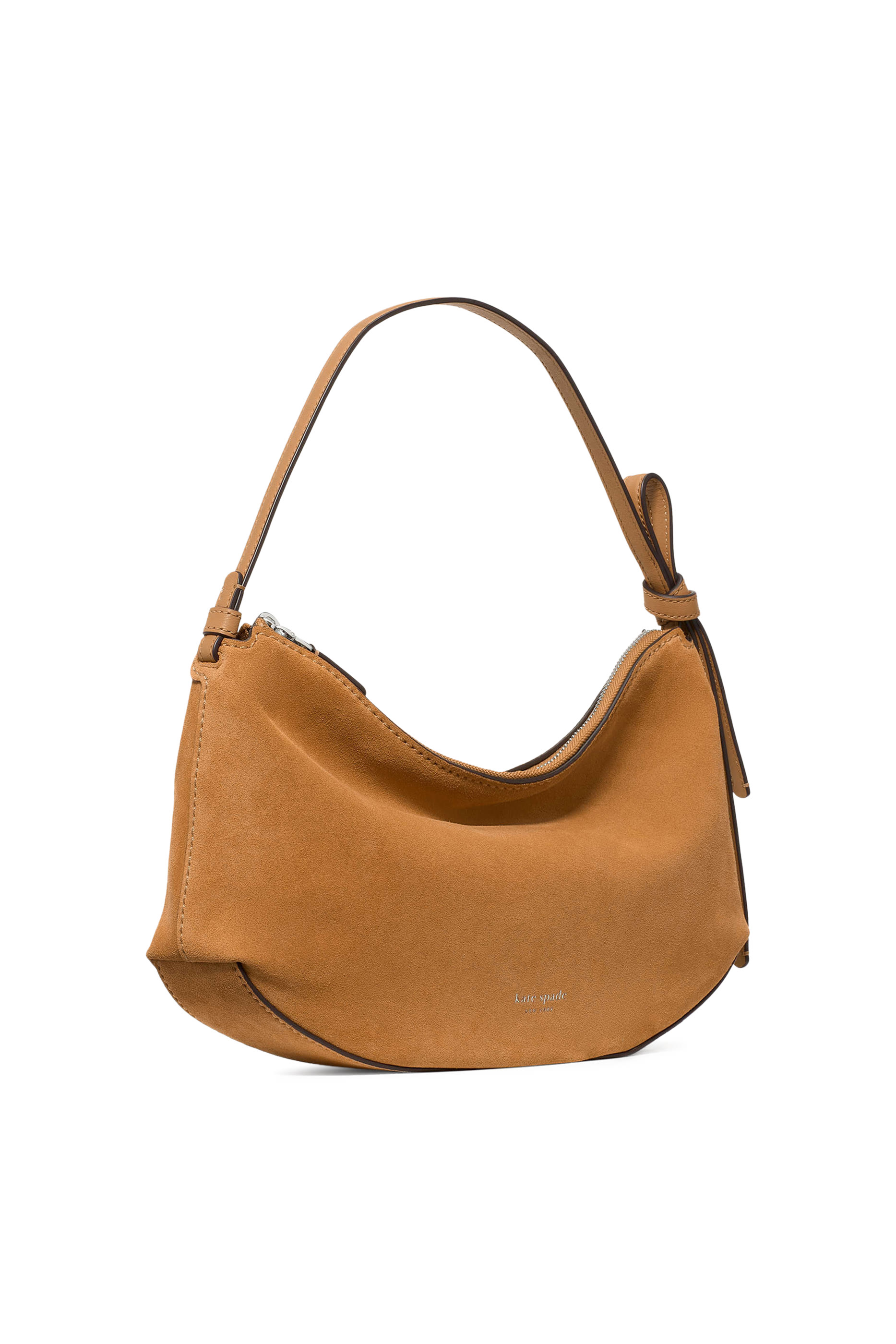 Loop Suede Shoulder Bag