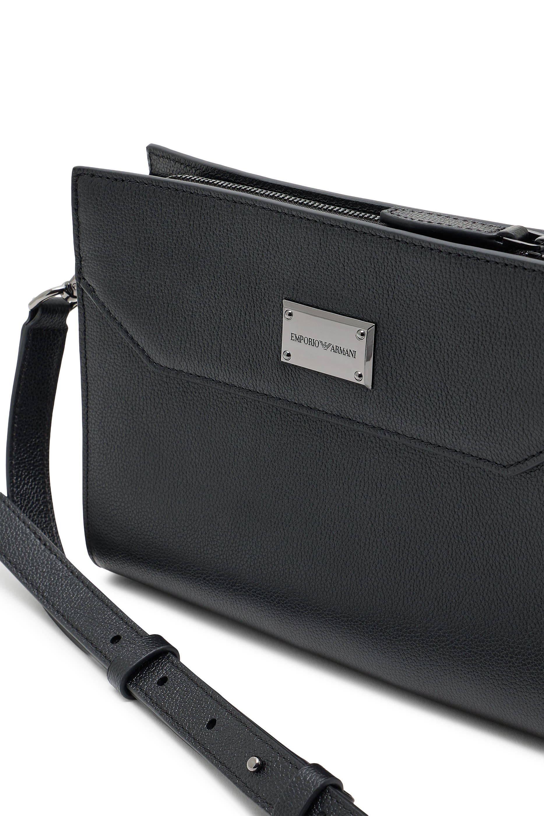 Logo Plaque Shoulder Bag