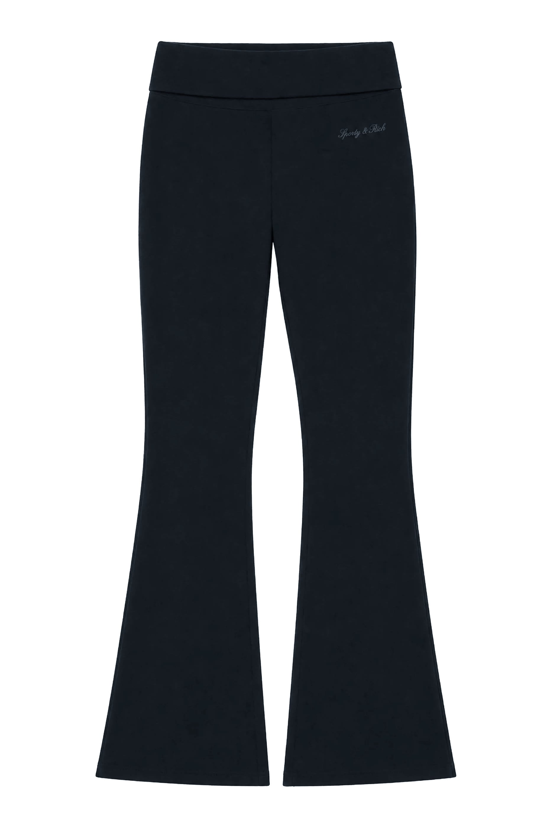 Benedetta Signature Logo Foldover Pants