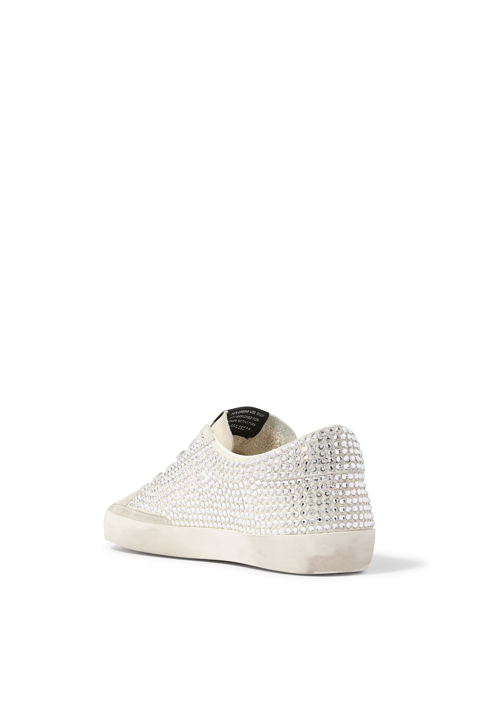 Super-Star Sneakers with Swarovski Crystals