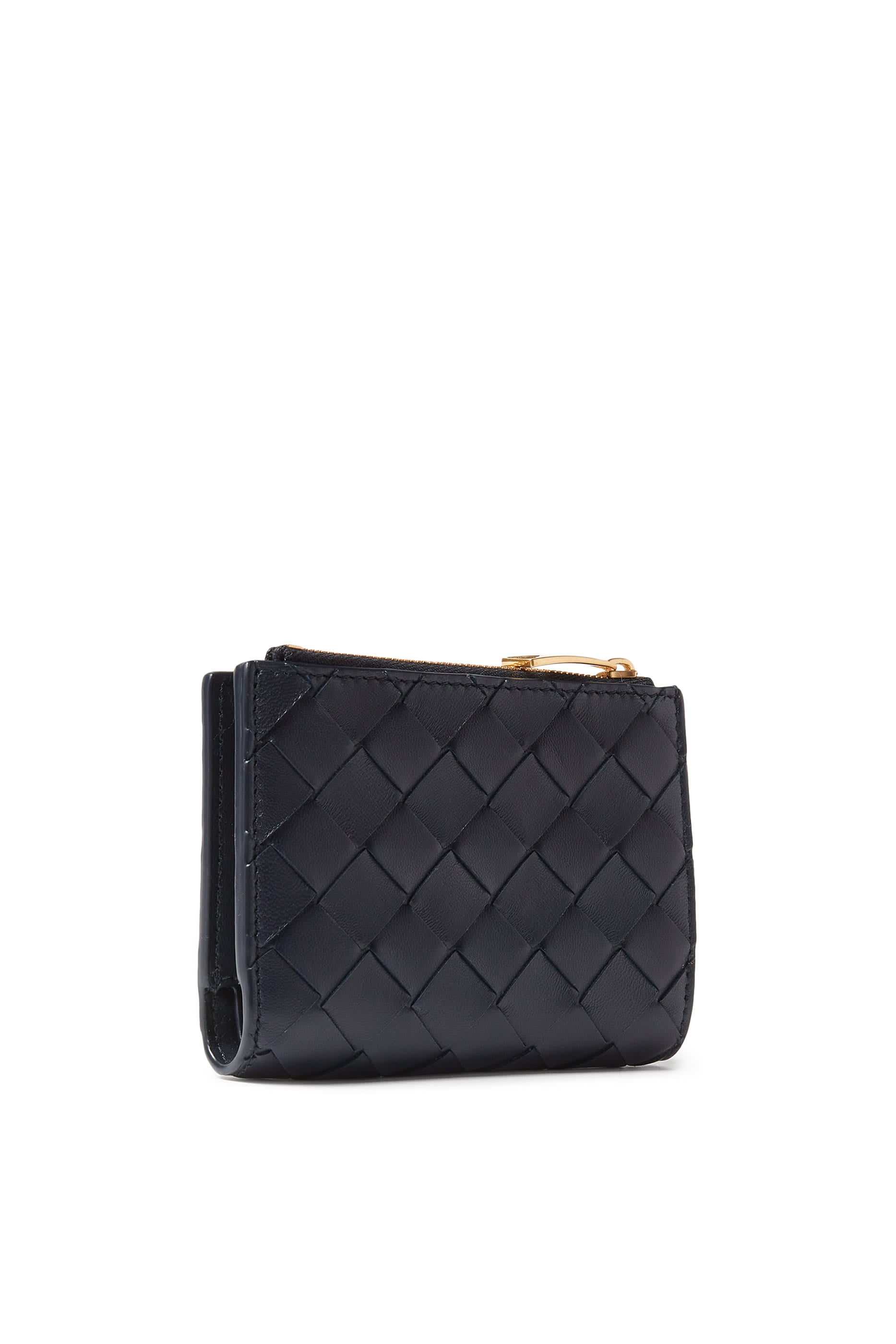 Intrecciato Small Bi-Fold Wallet
