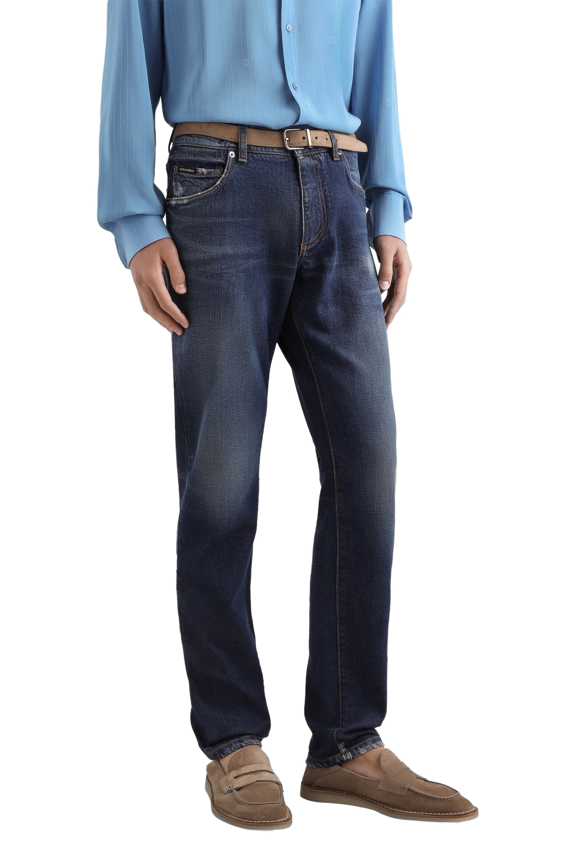 DG Logo Denim Trousers