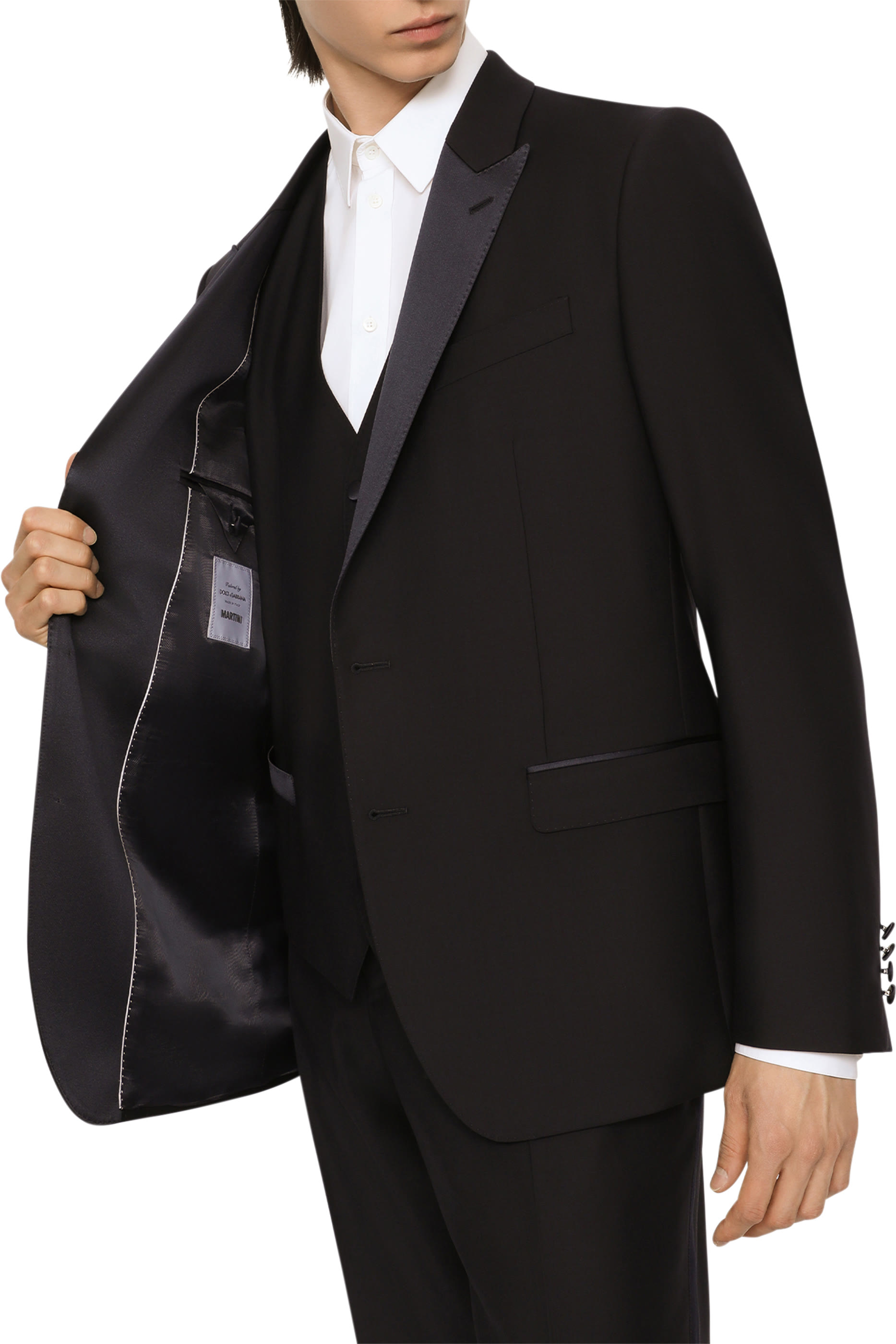 Essential Single-Breasted Martini-Fit Tuxedo Suit