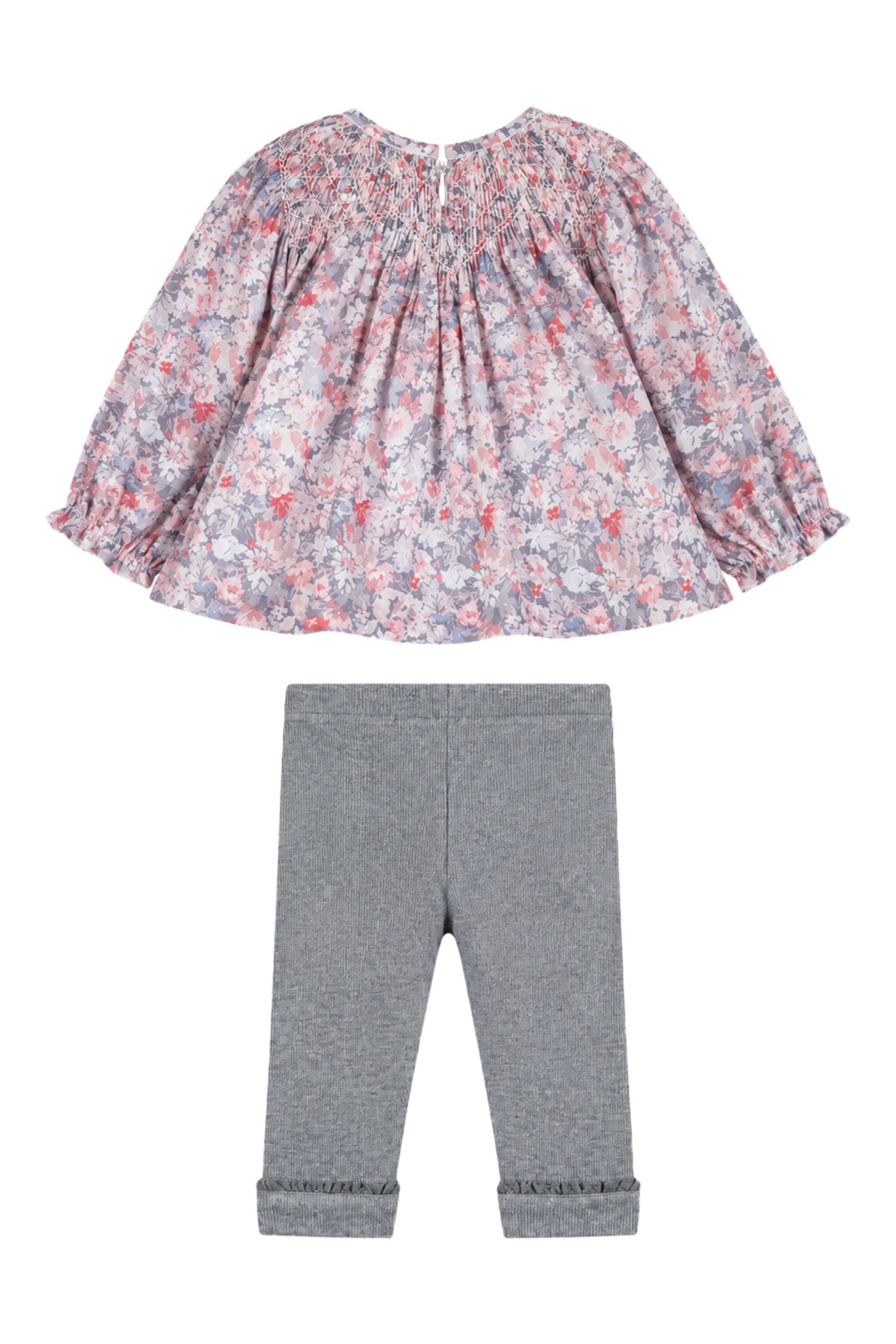 Kids Floral Long Outfit