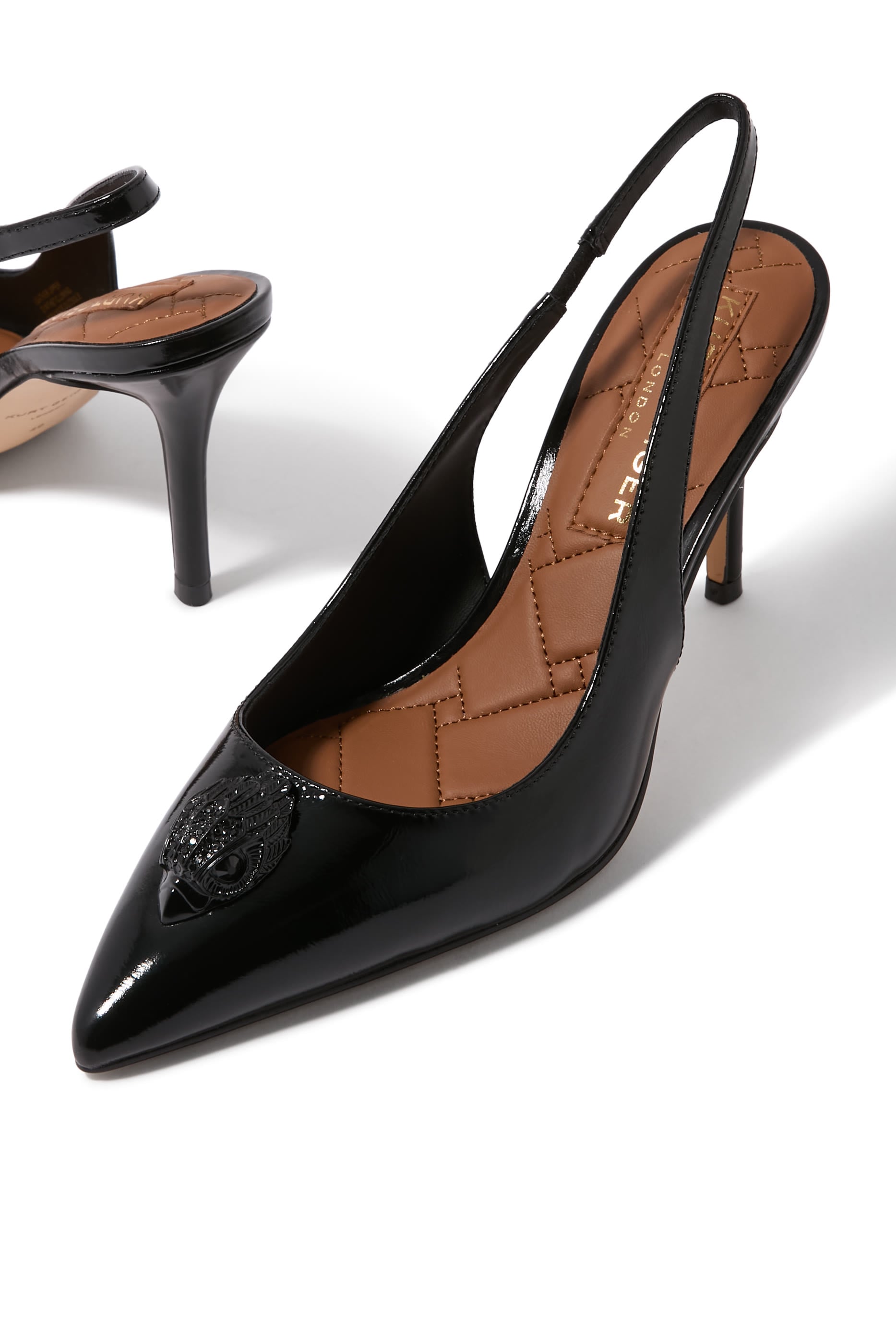 Belgravia Drench 85 Slingback Mules