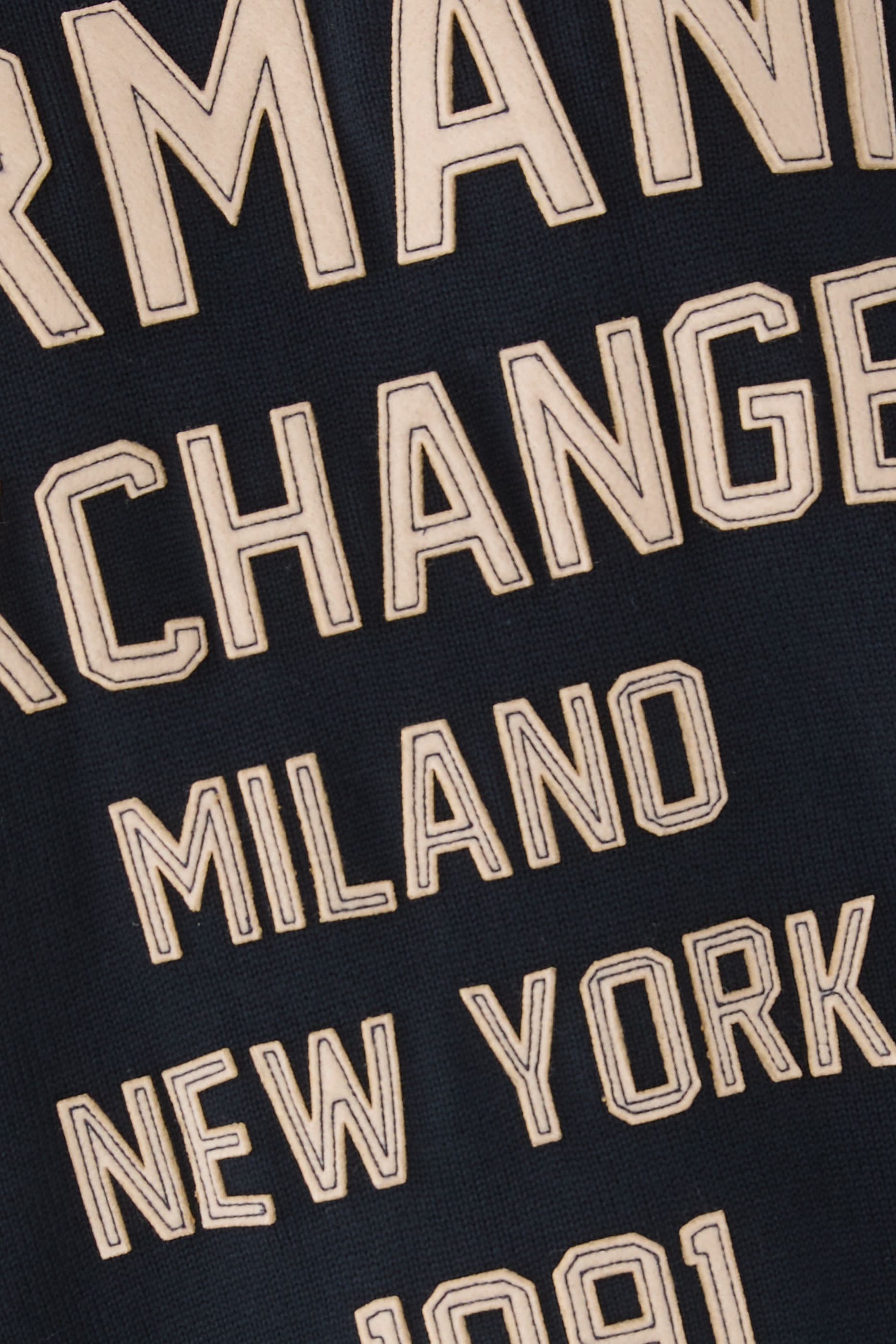 AX Logo Urban Varsity Knitwear