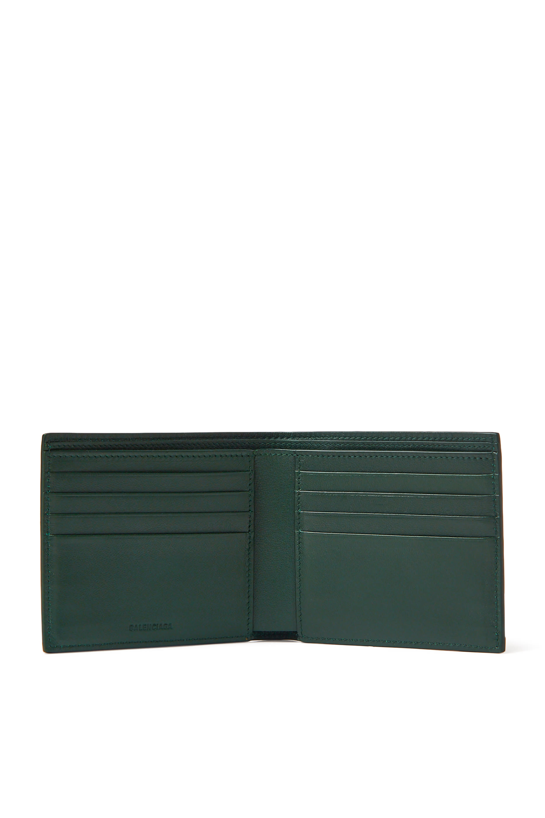 Logo Credit Square Folded Wallet