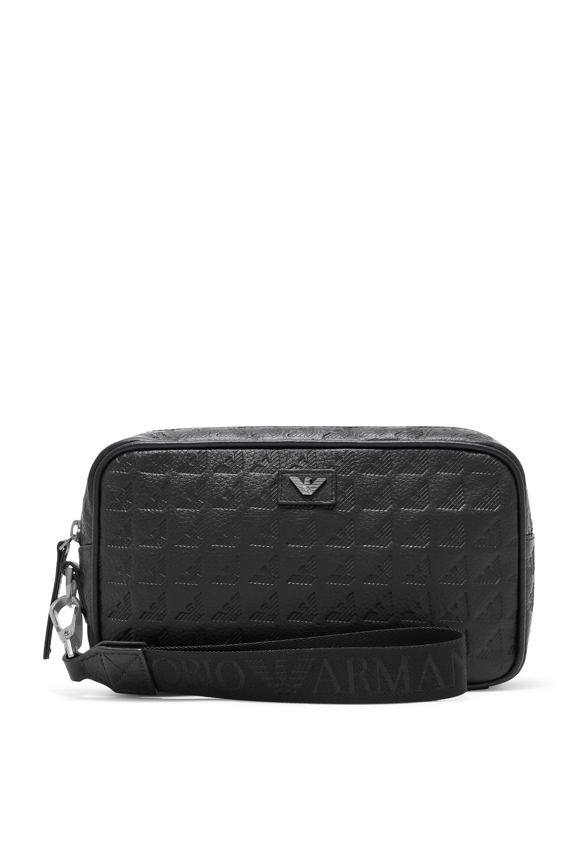 All-Over Embossed Eagle Washbag