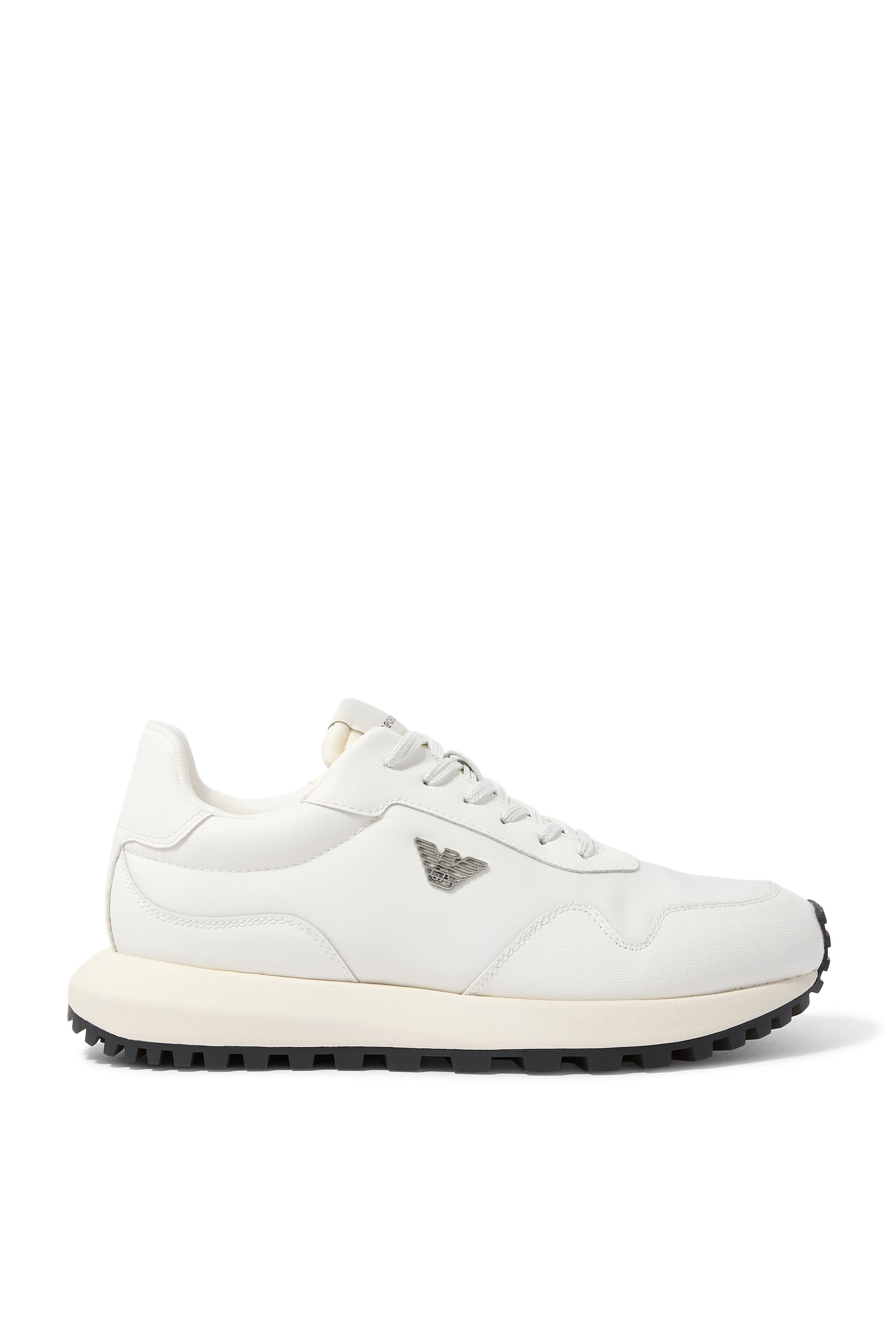 Micro Metal Logo Sneakers