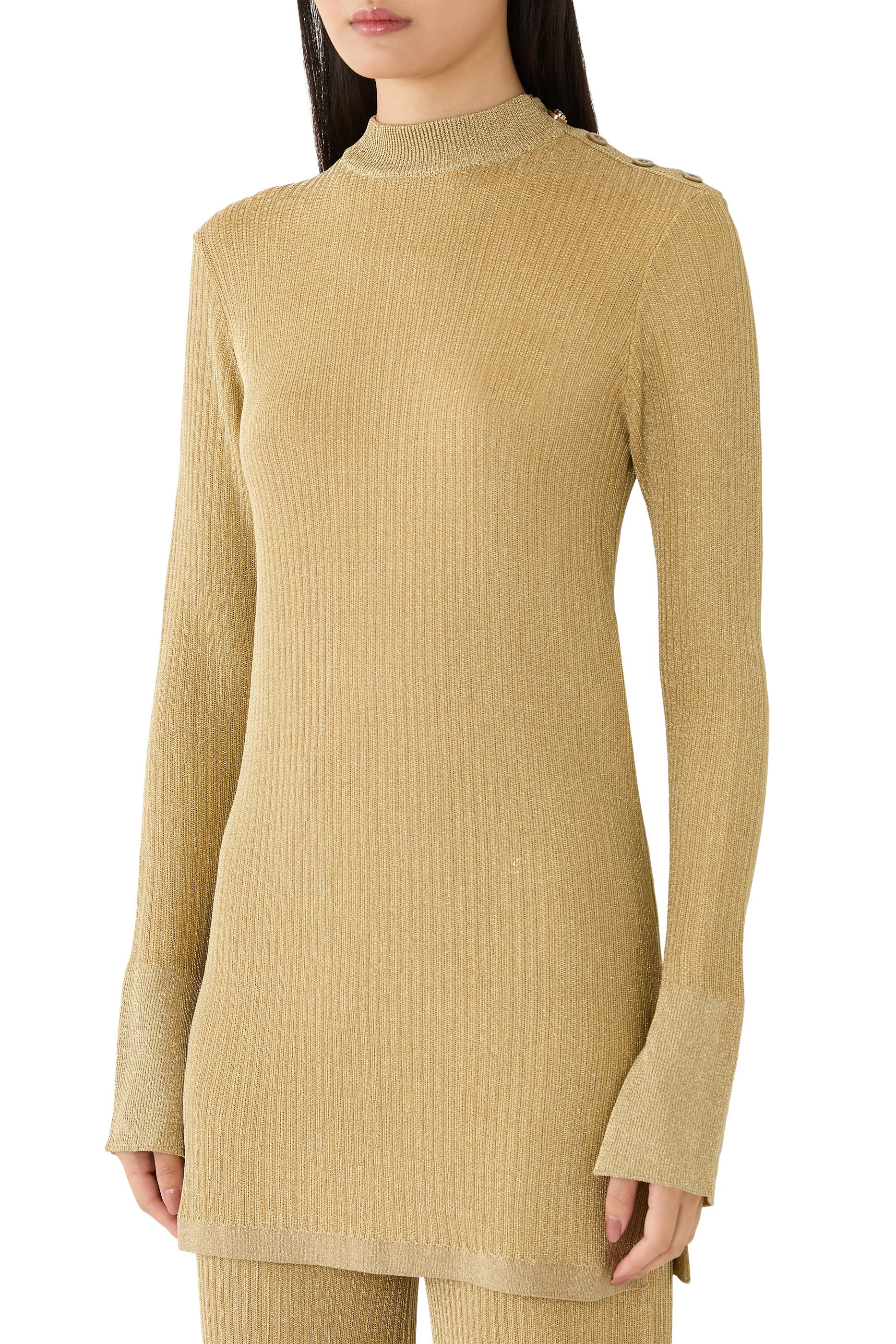 Long Sleeves Crewneck Top