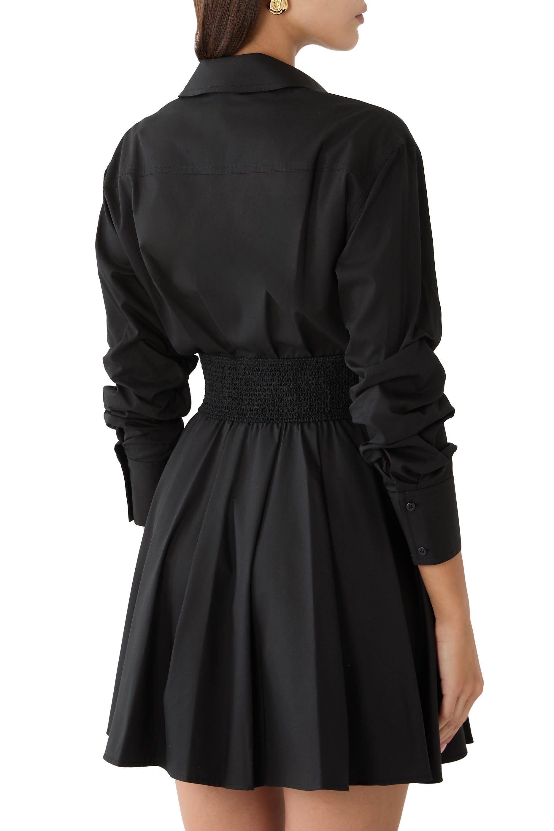 Edie Corset Button Down Mini Dress