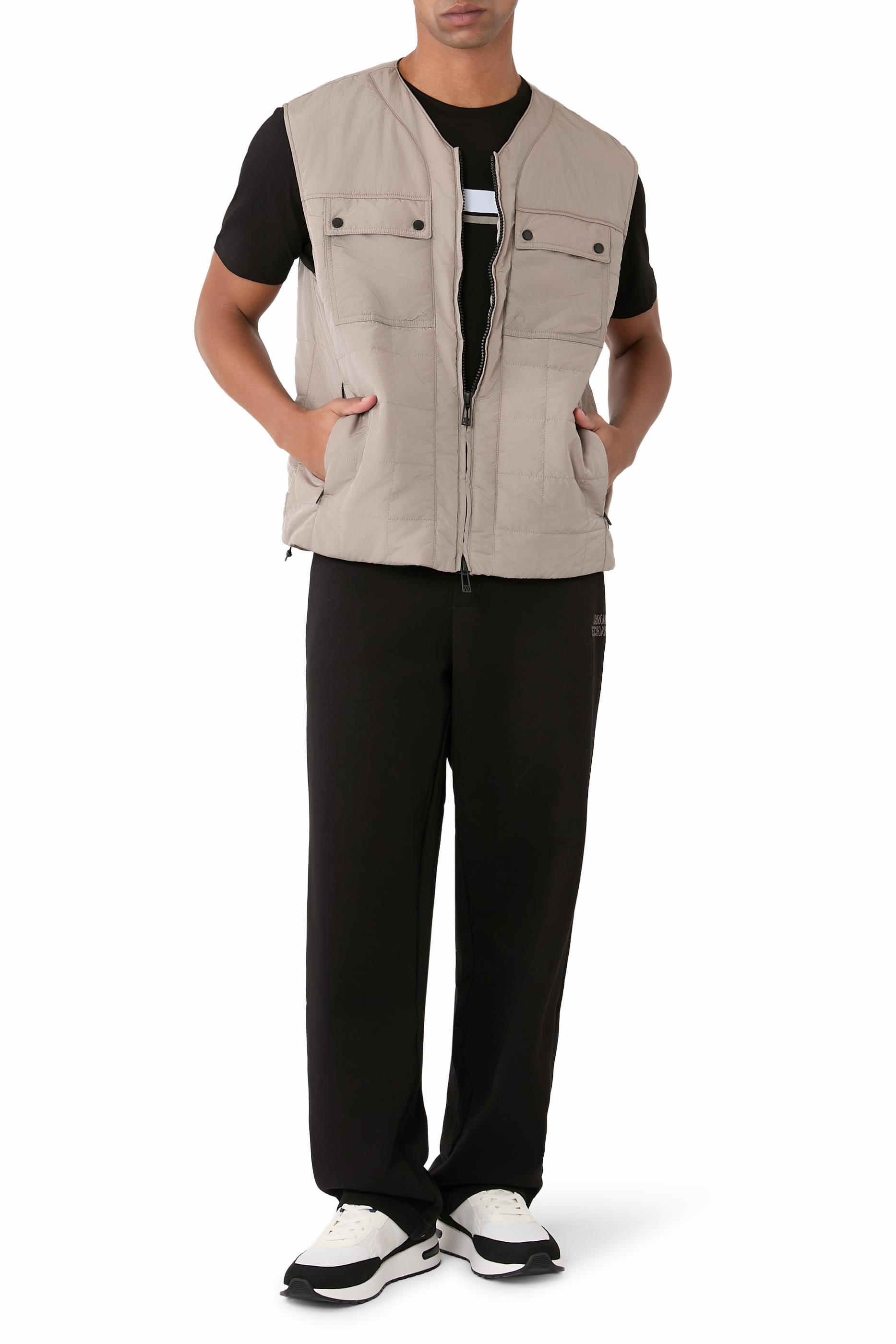 Technical Fabric Down Vest