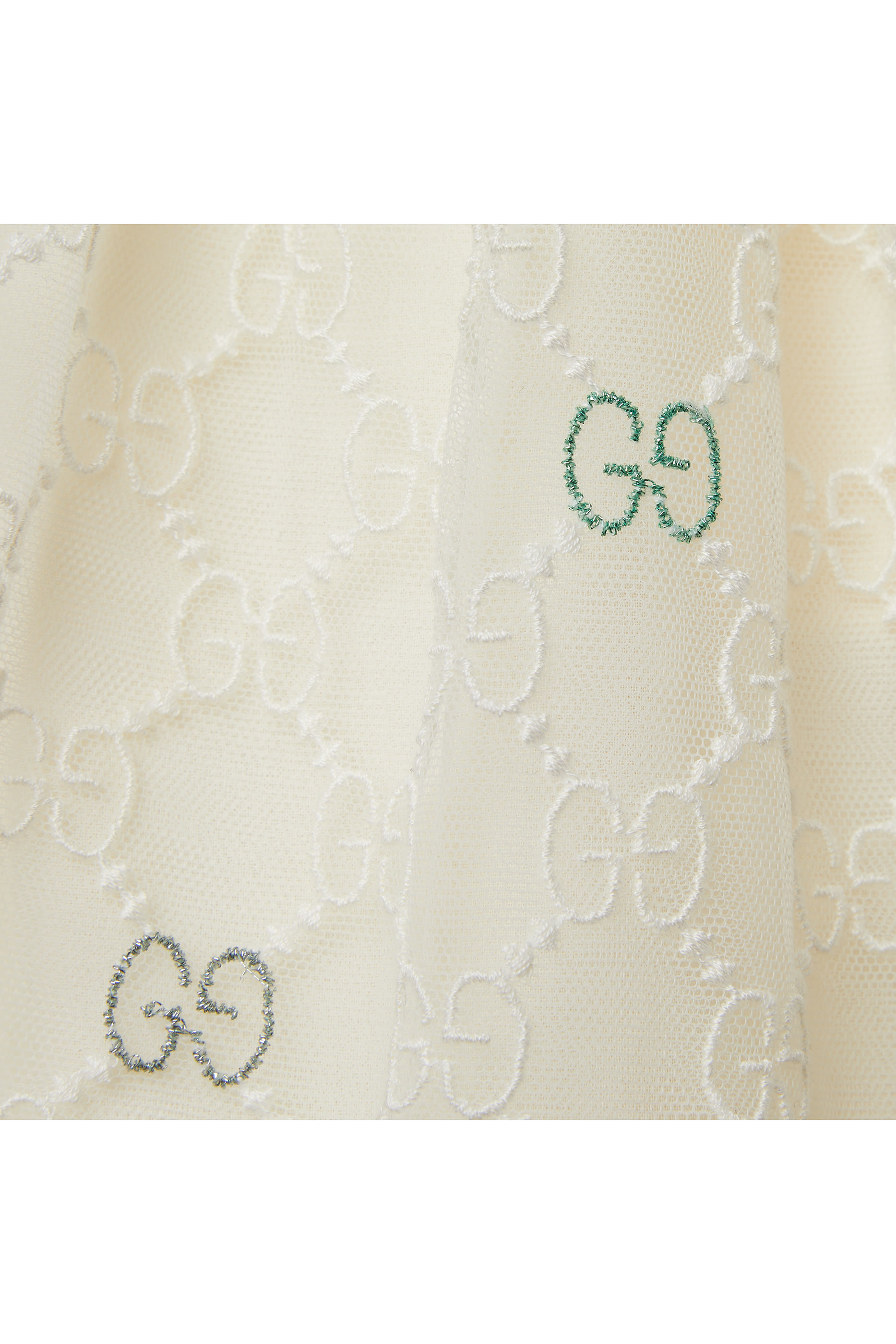 Kids Embroidered GG Dress