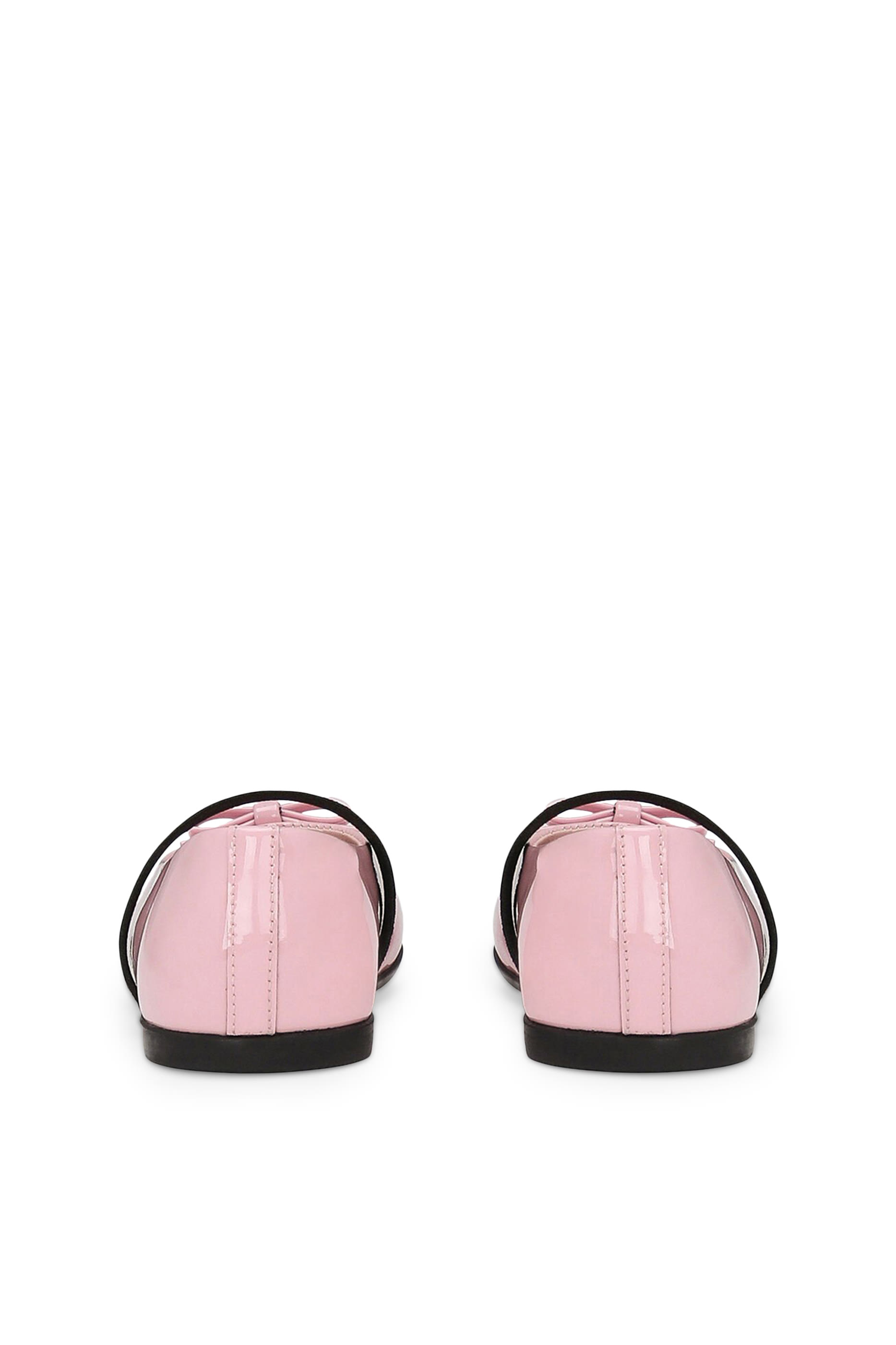 Kids Patent Leather Ballet Flats with Bow