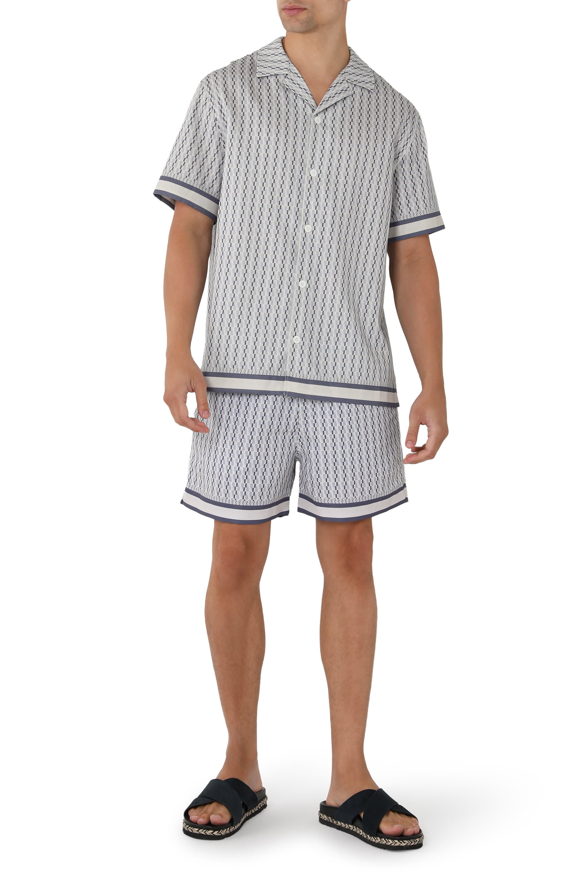 Galliano Border Shirt