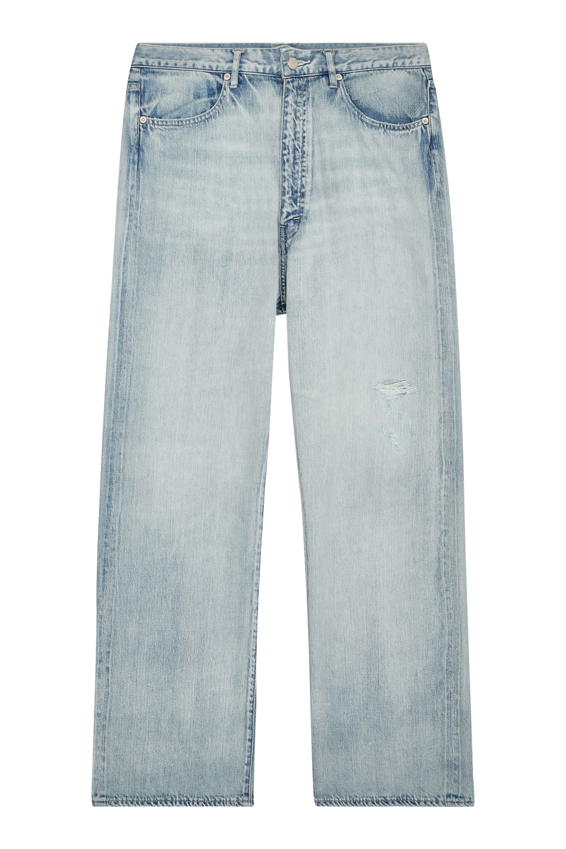 Faded Selvedge Light Denim Pants