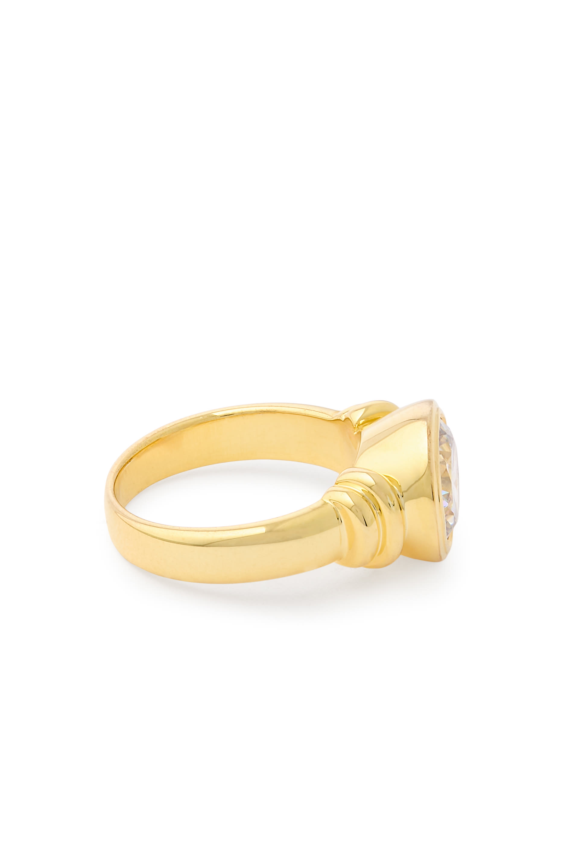 Diamond Pinky Ring