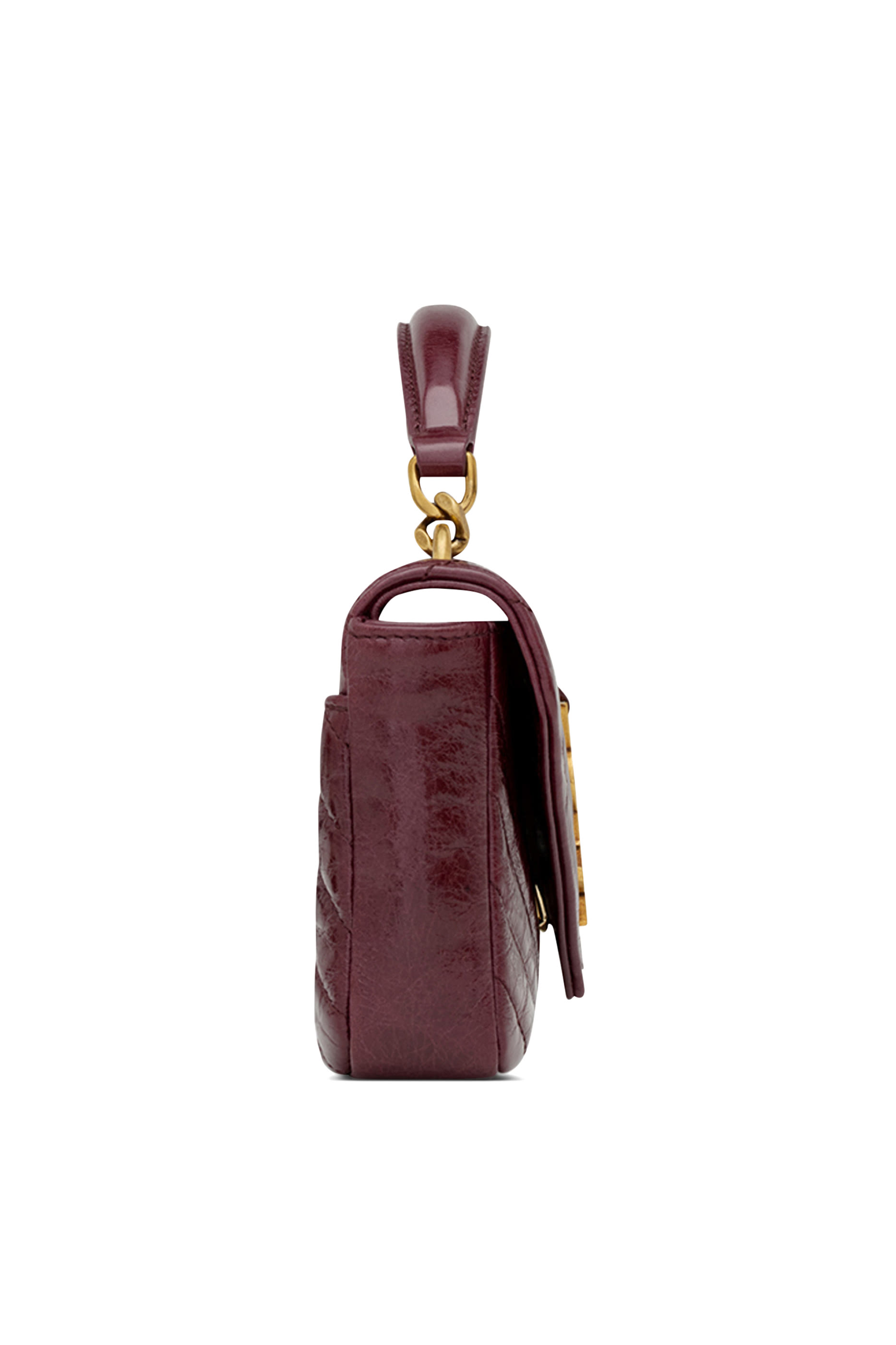 Mini College Chain Quilted Shoulder Bag
