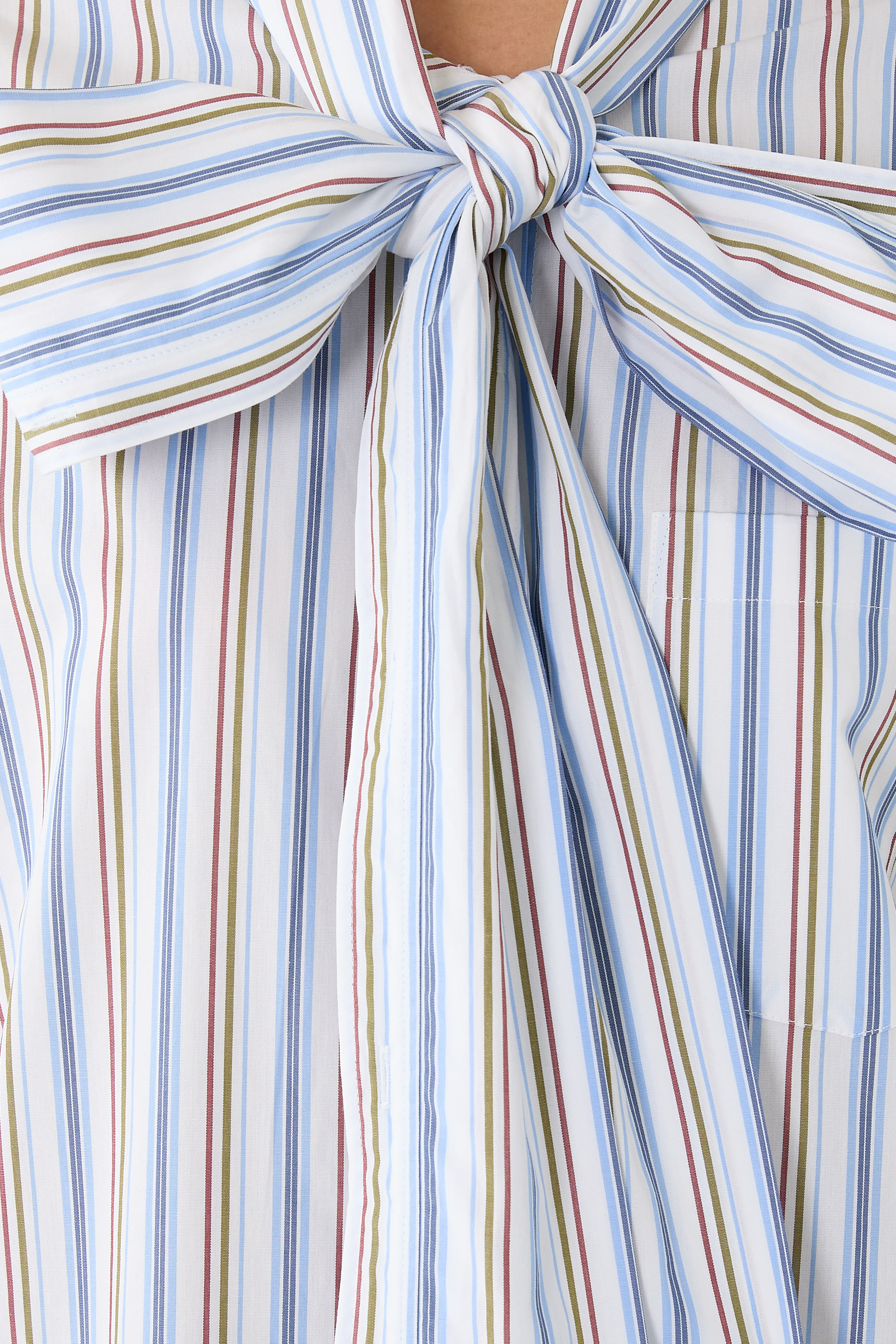 Striped Shirt Dress 