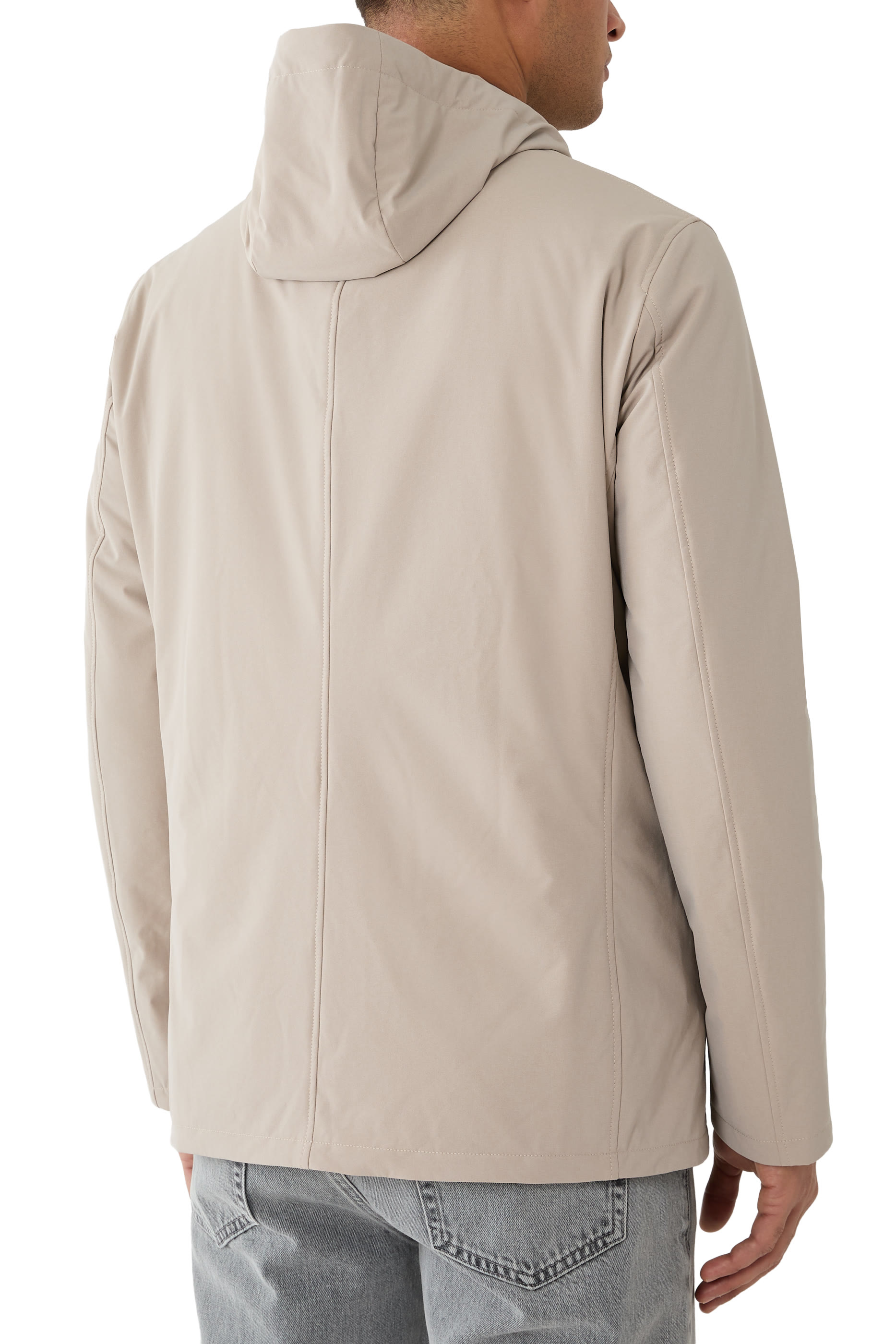 Nylon Blazer Jacket 