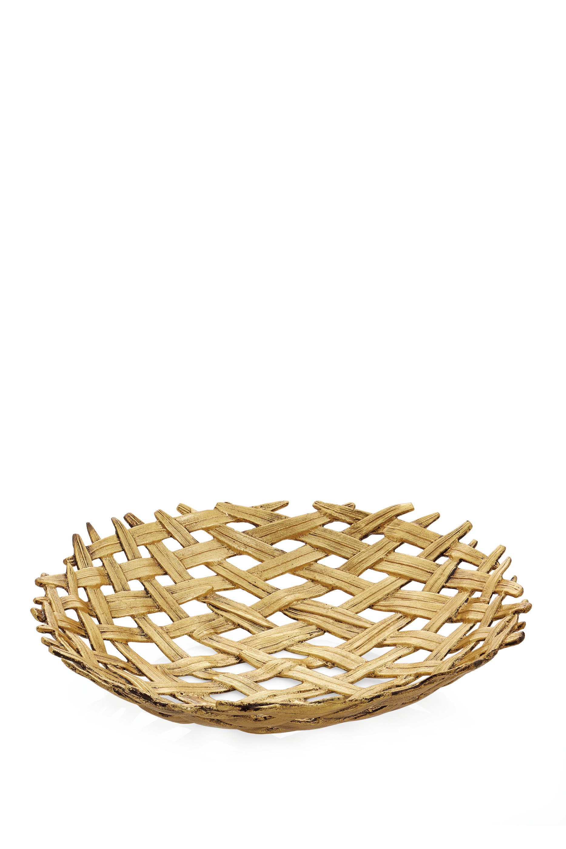 Palm Centerpiece Shallow Bowl