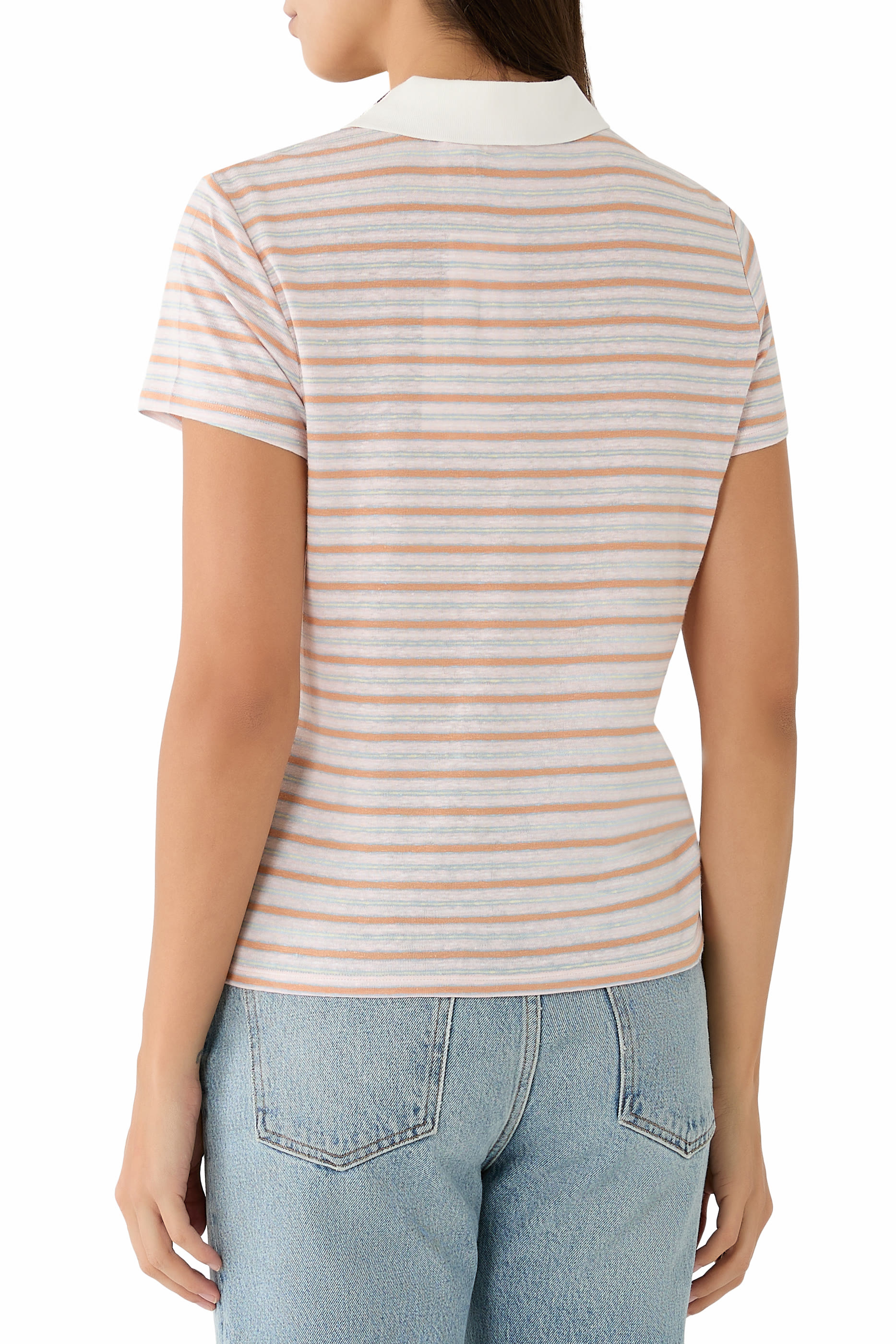 قميص بولو مخطط