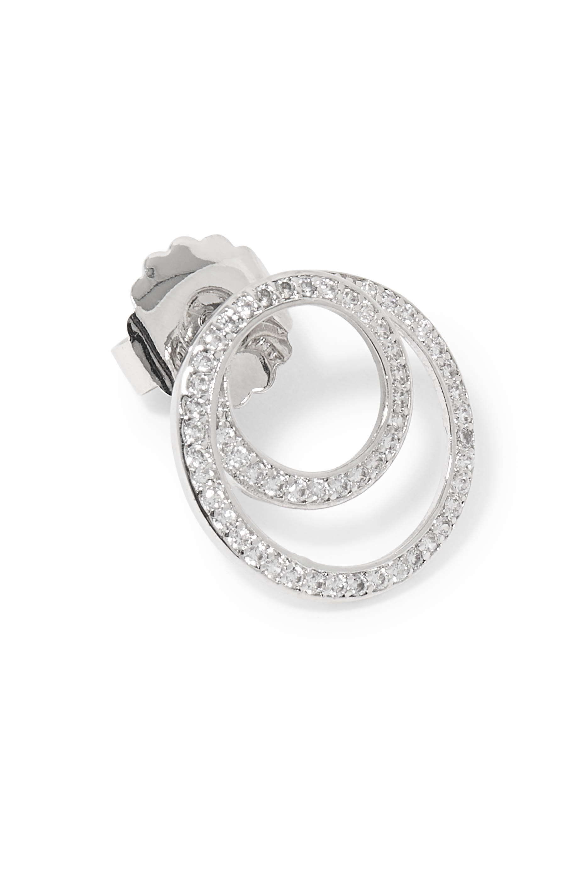 Coiled Infinity Earrings
