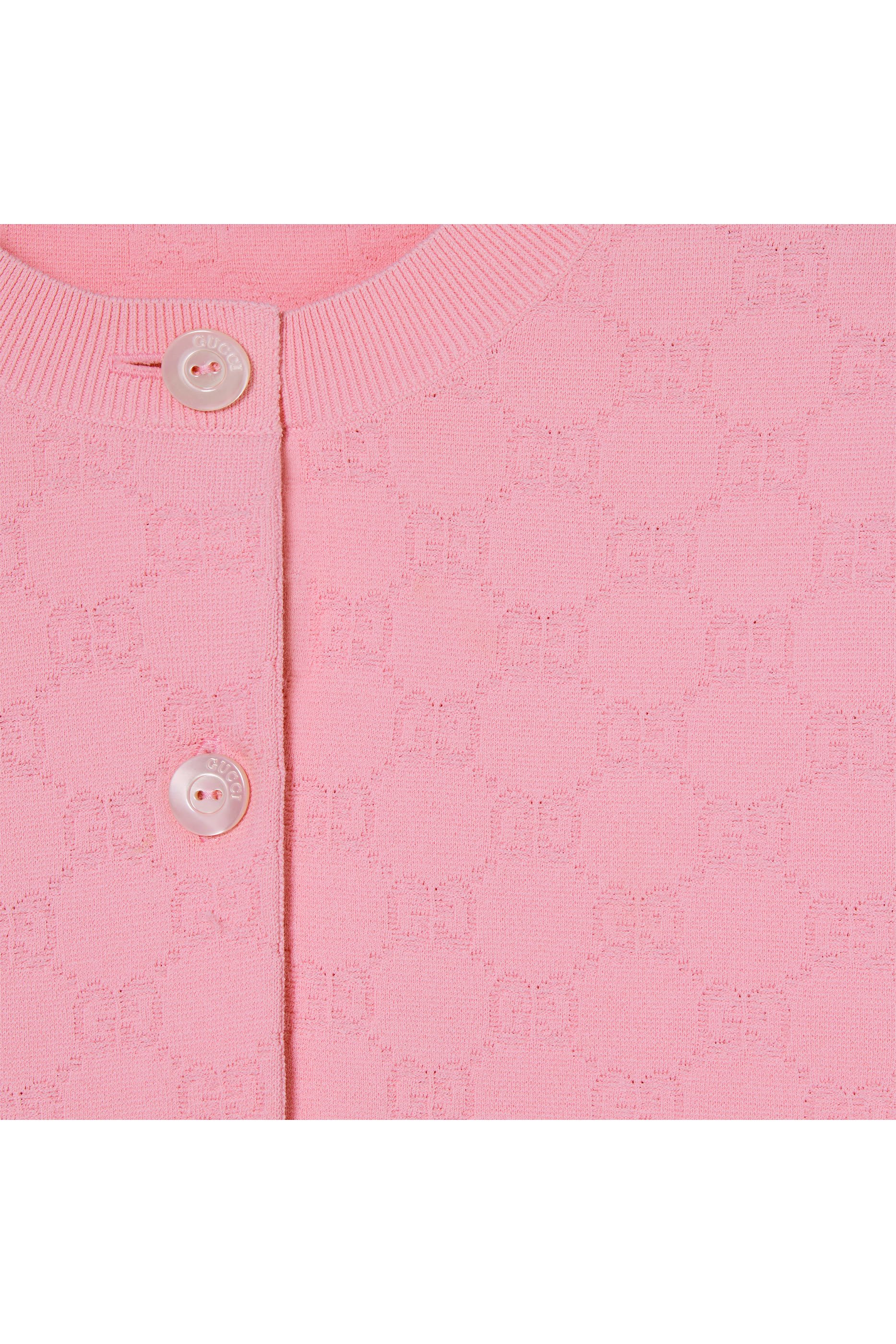 GG Fine Fabric Jacquard Cardigan