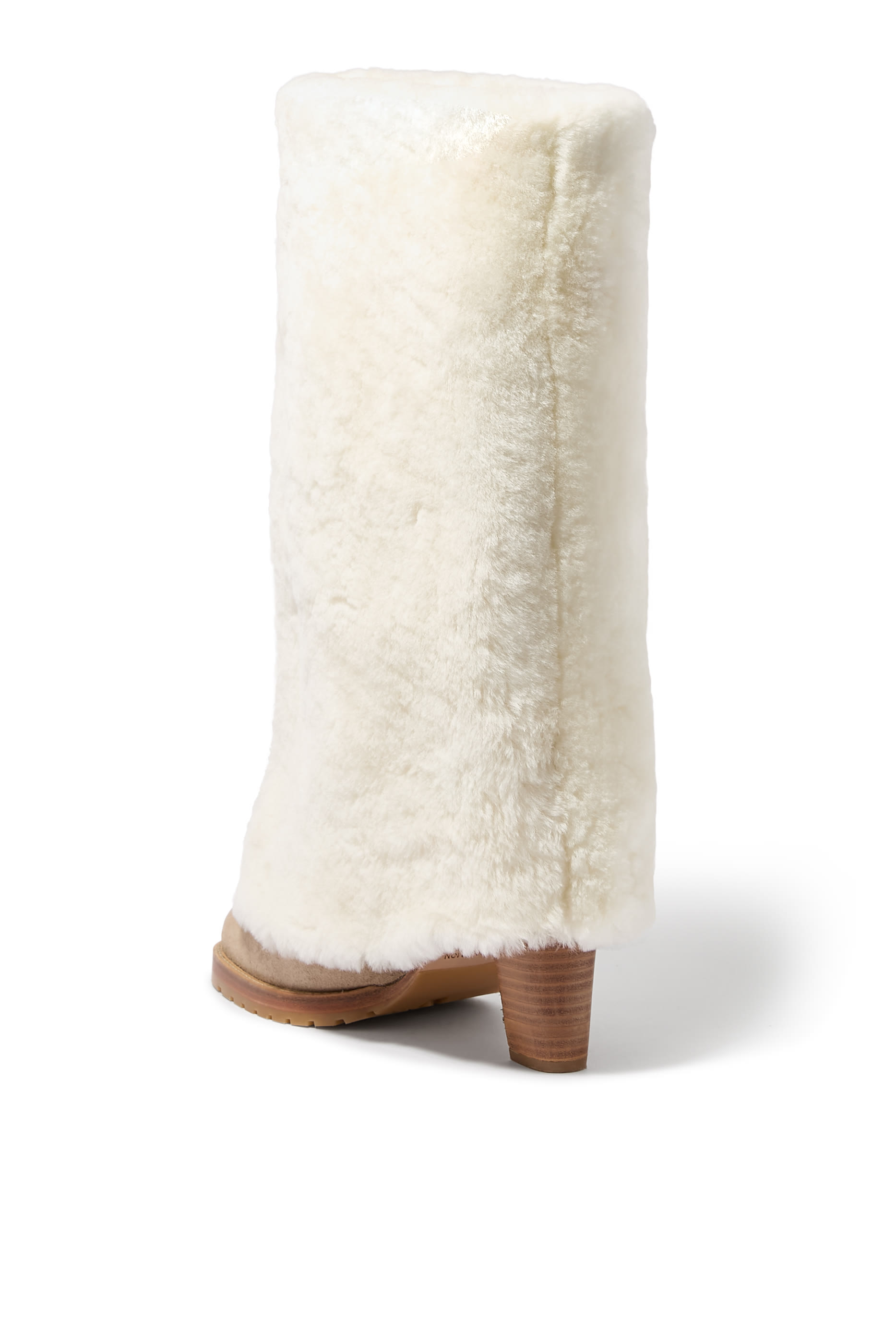 Merino Lambskin Heeled Boots 85