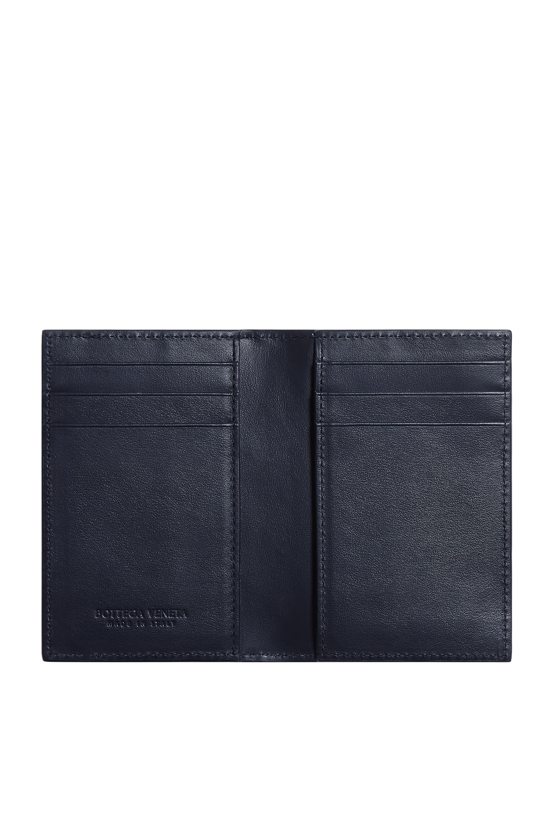 Intrecciato Flap Card Case