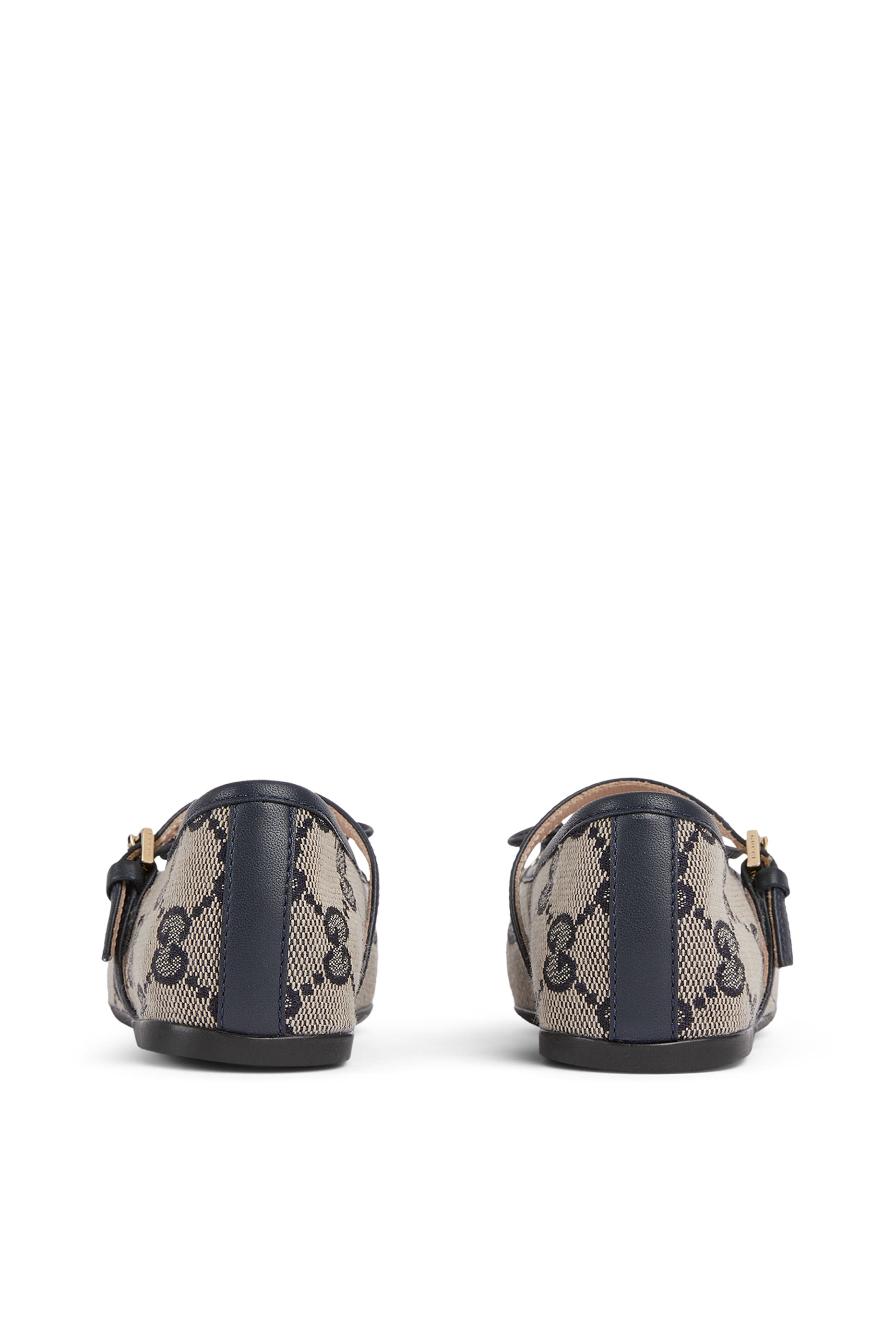 Kids GG Horsebit Ballet Flats