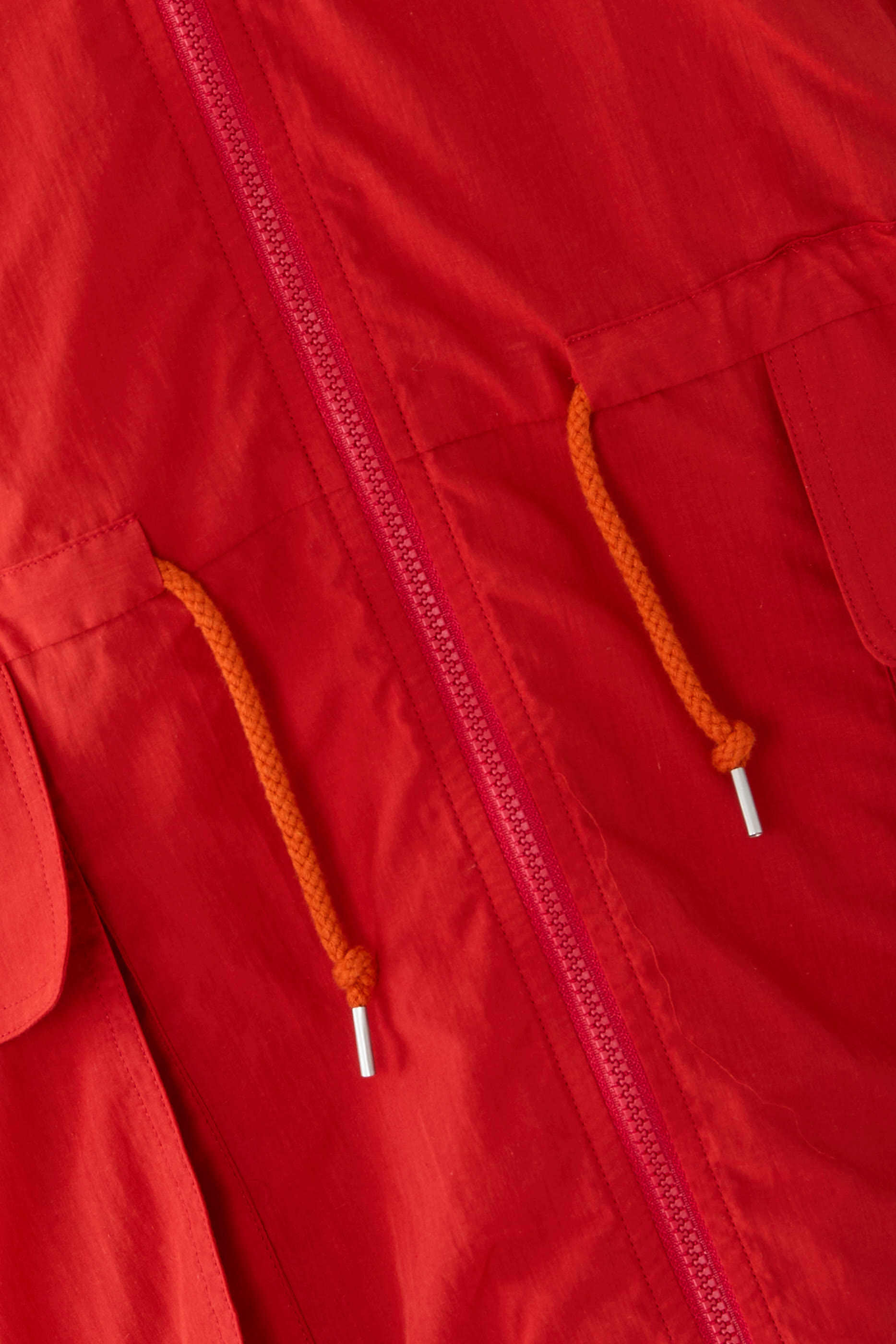 Super Fine Cotton Lawn Hooded Blouson 
