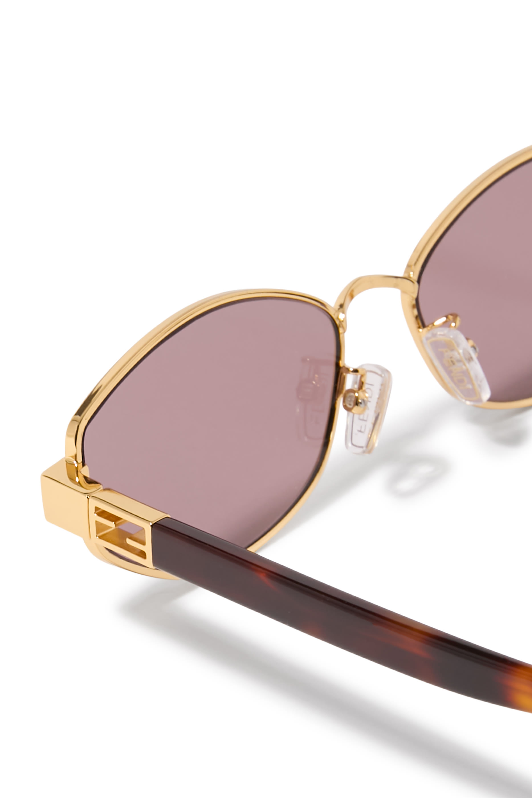 Baguette Geometric Sunglasses