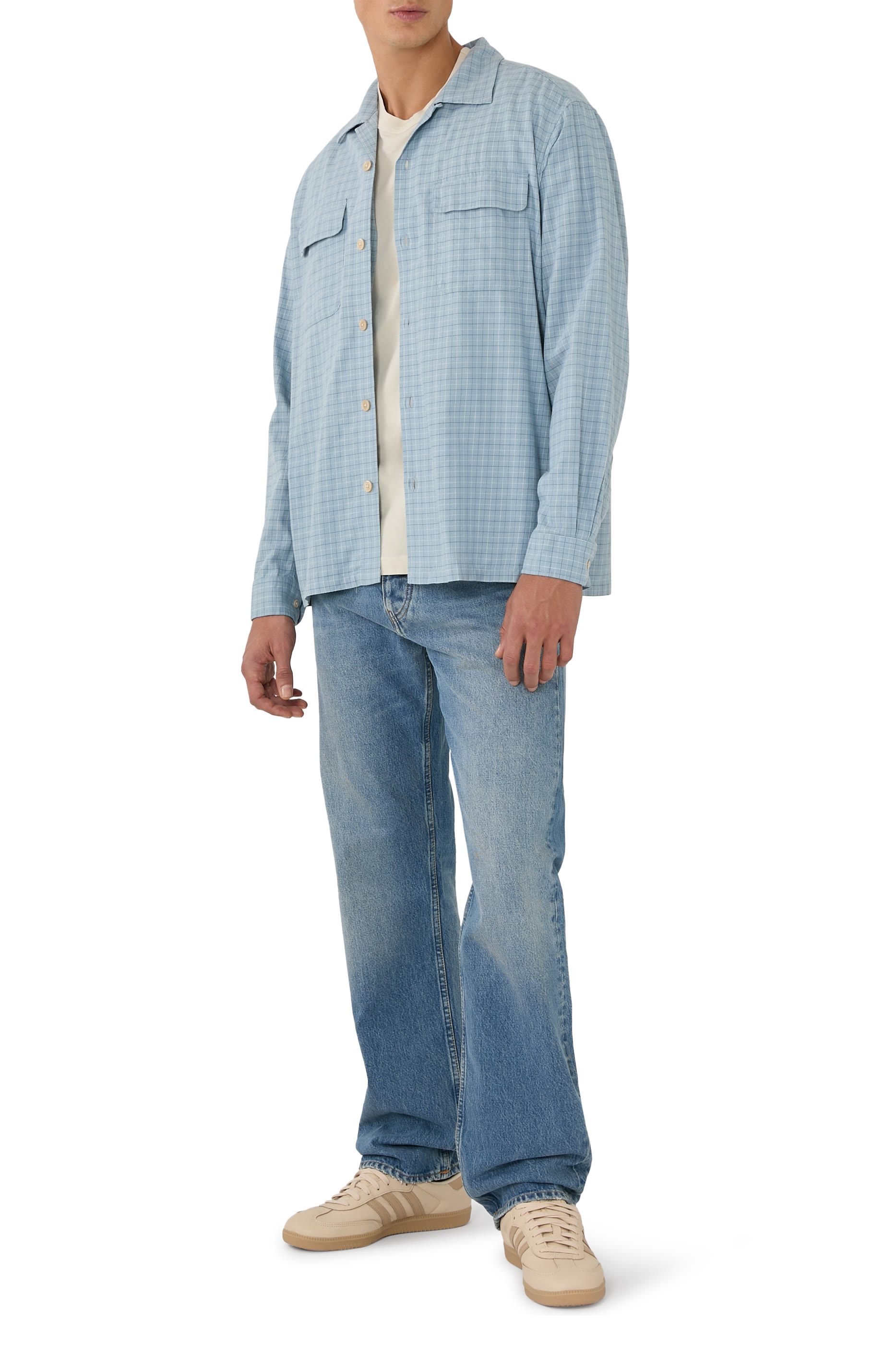 Standard-Fit Denim Pants