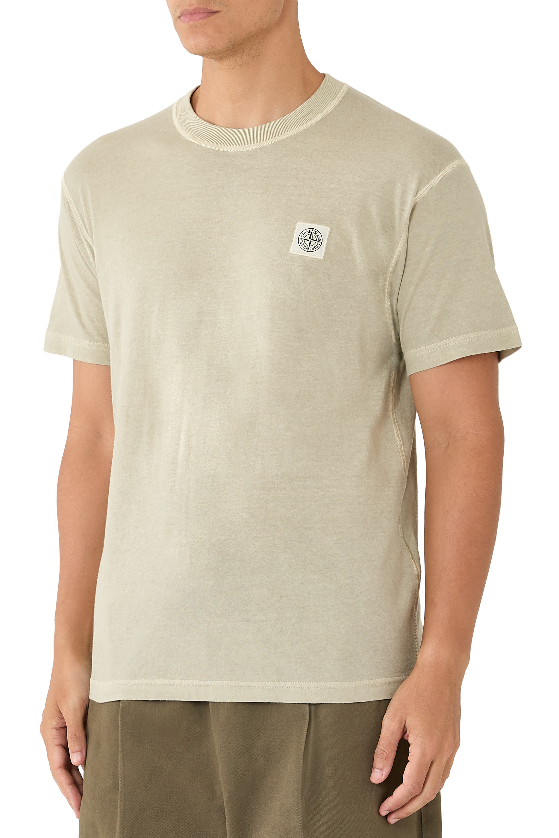 Logo Fissato Effect T-Shirt