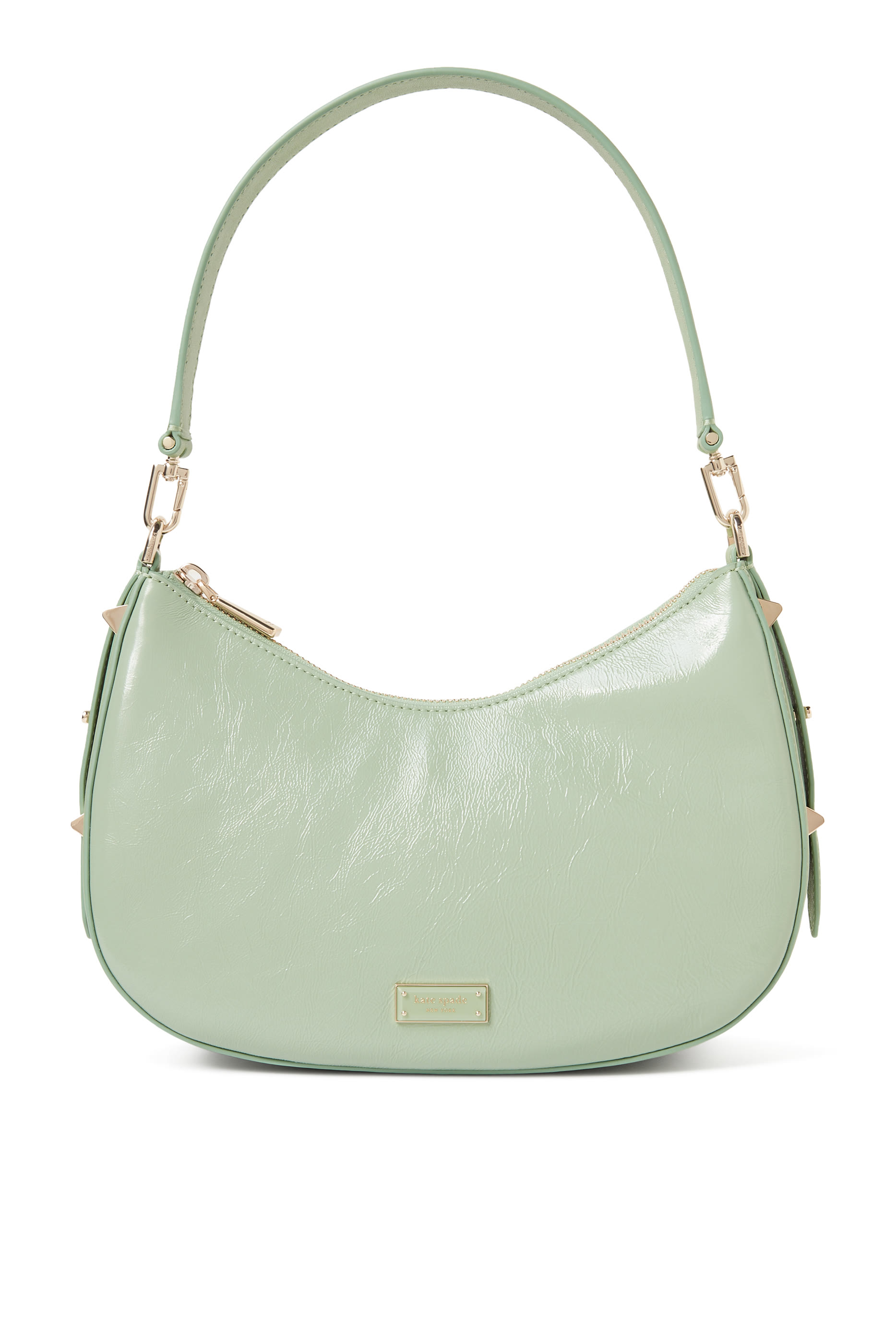 Liv Crinkle Patent Convertible Shoulder Bag
