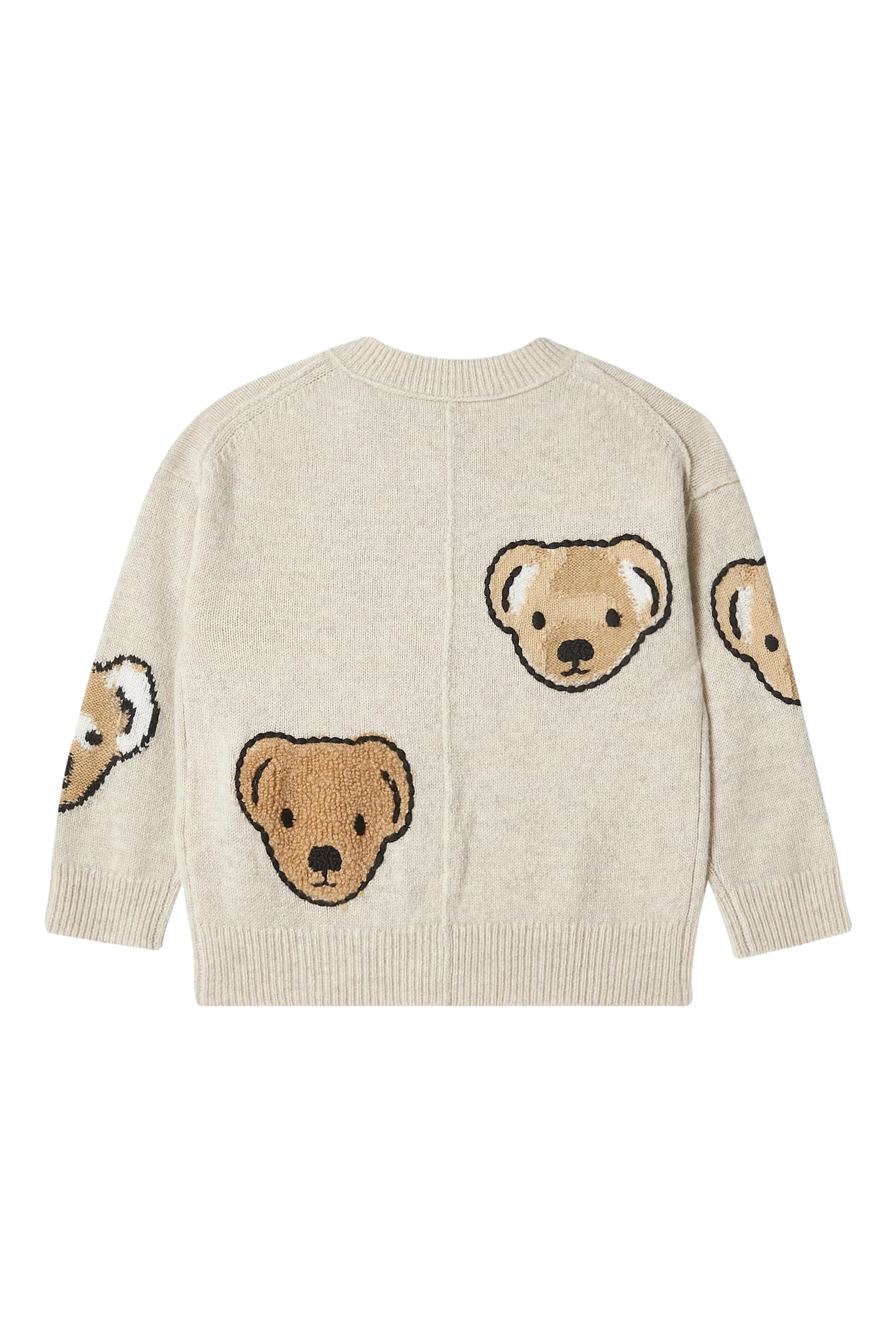Kids Thomas Bear Wool Cardigan
