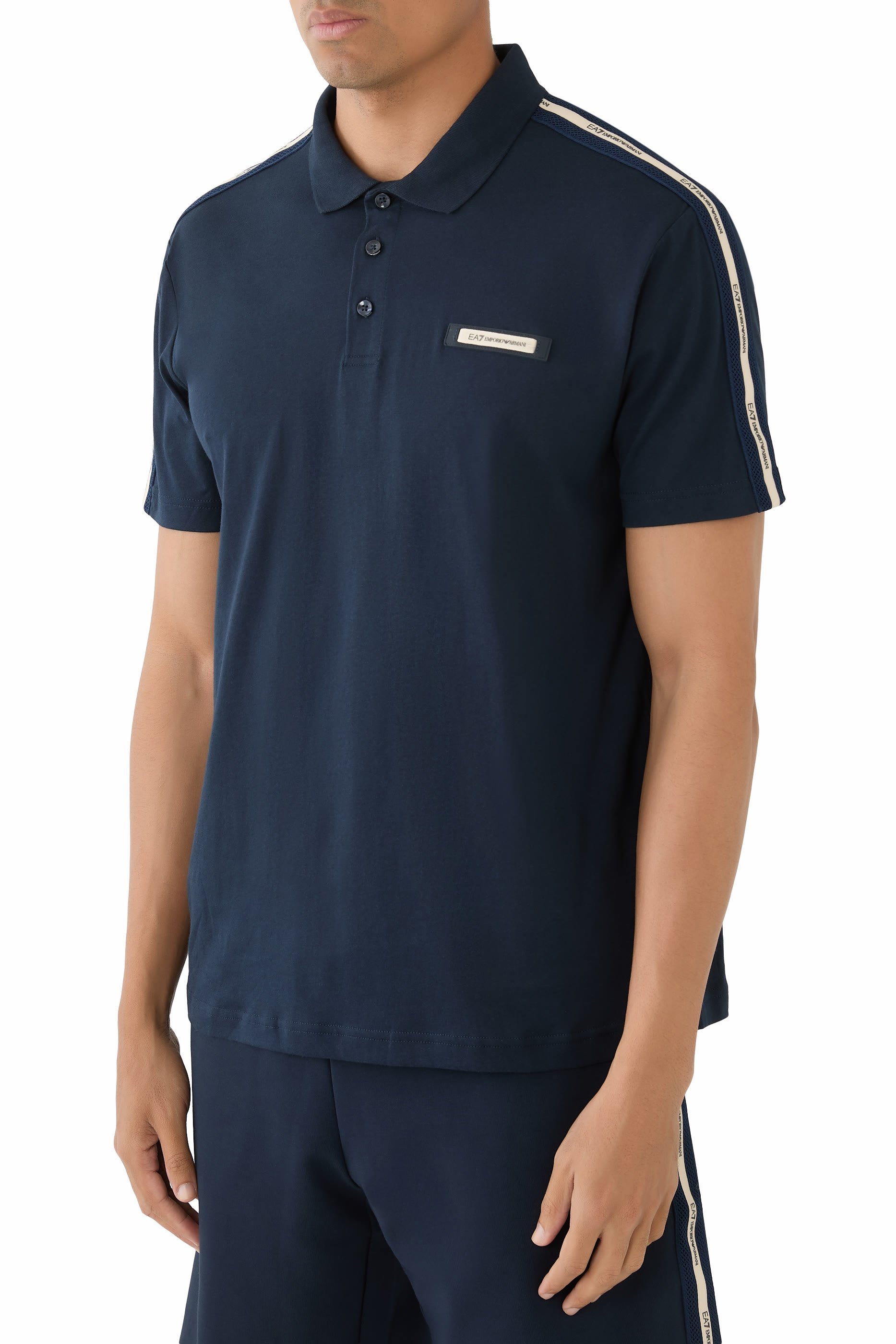 EA7 Logo Polo Shirt