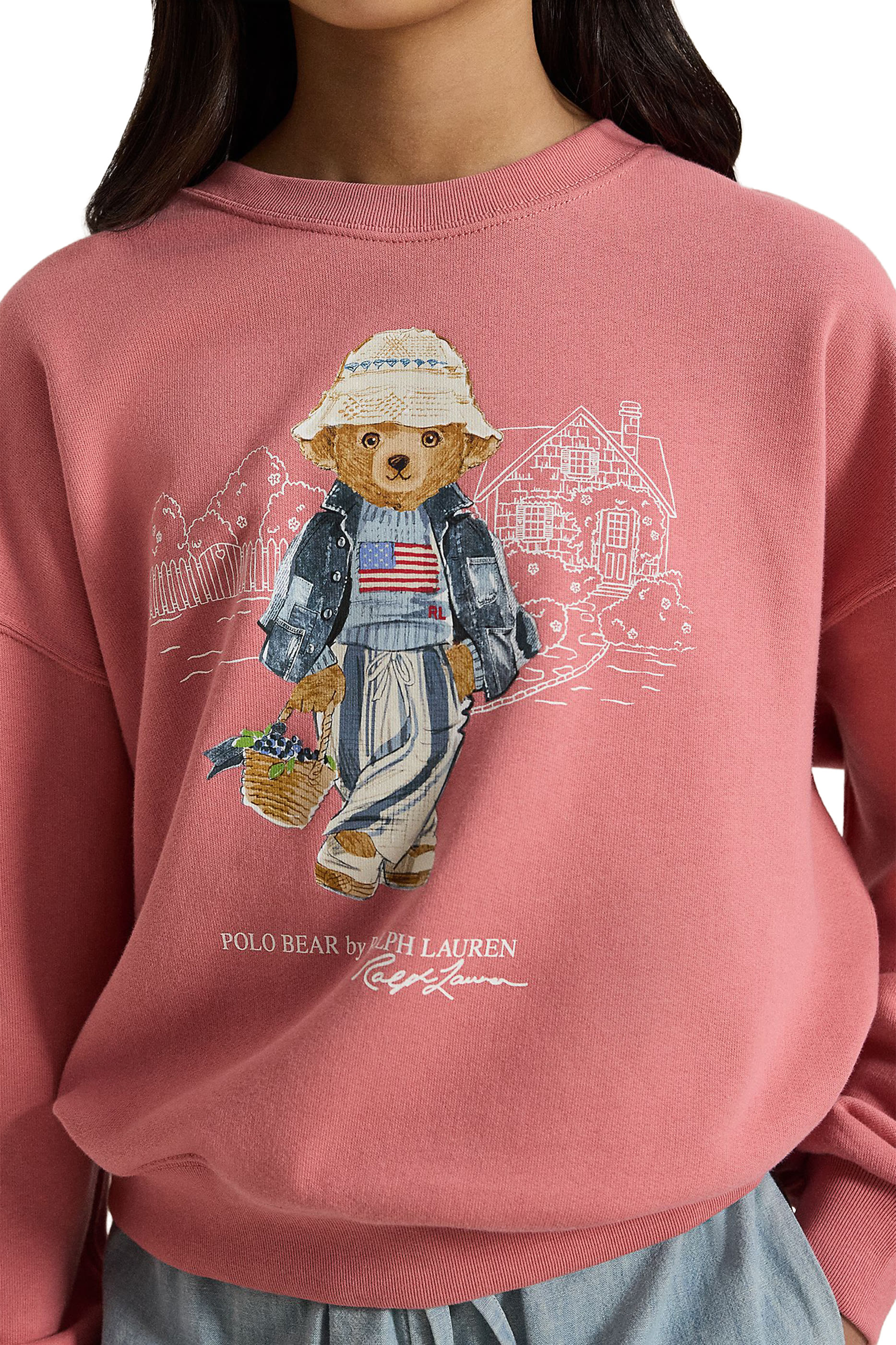 Kids Polo Bear Terry Sweatshirt