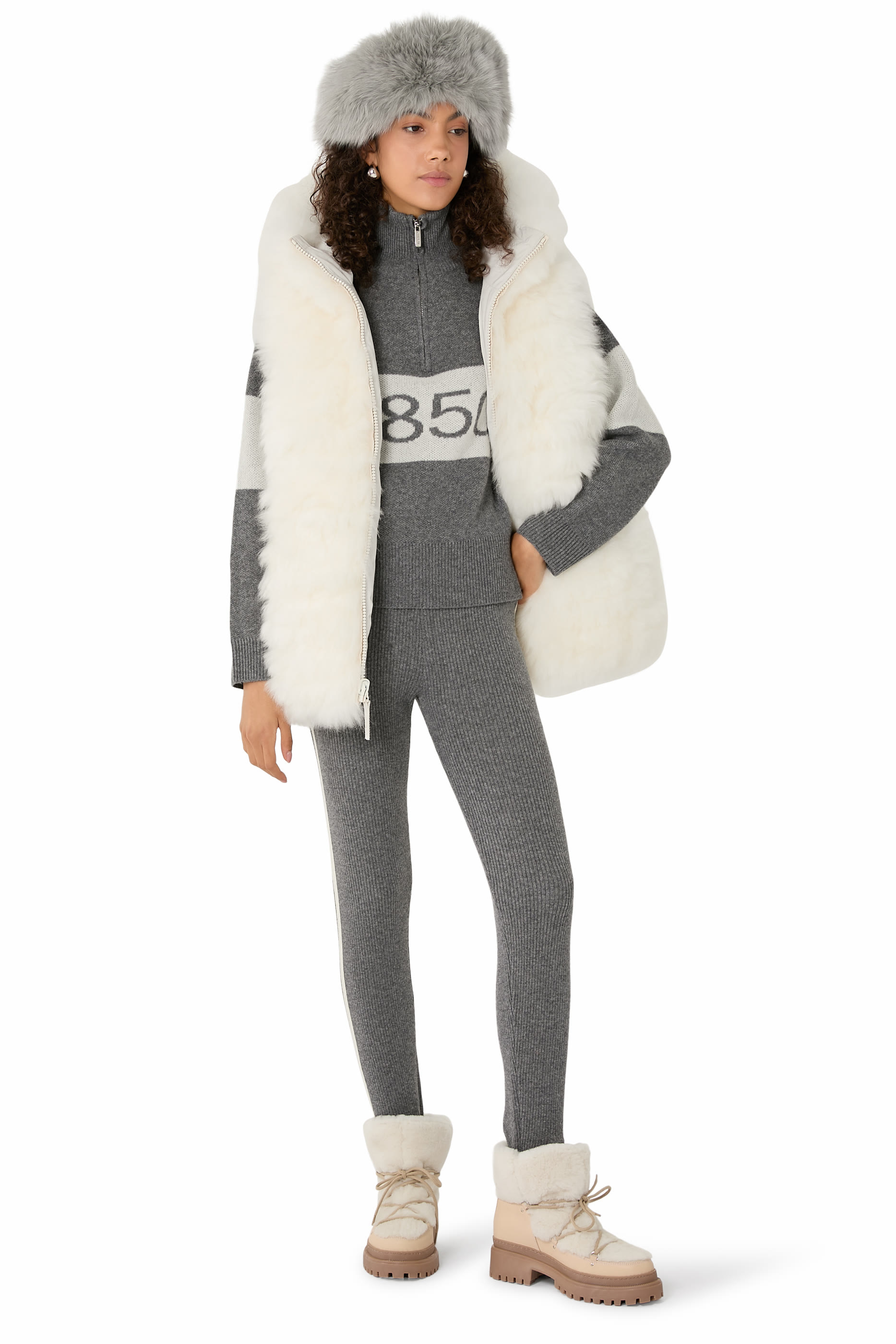 &lsquo;1850&rsquo; Zip-Up Pullover